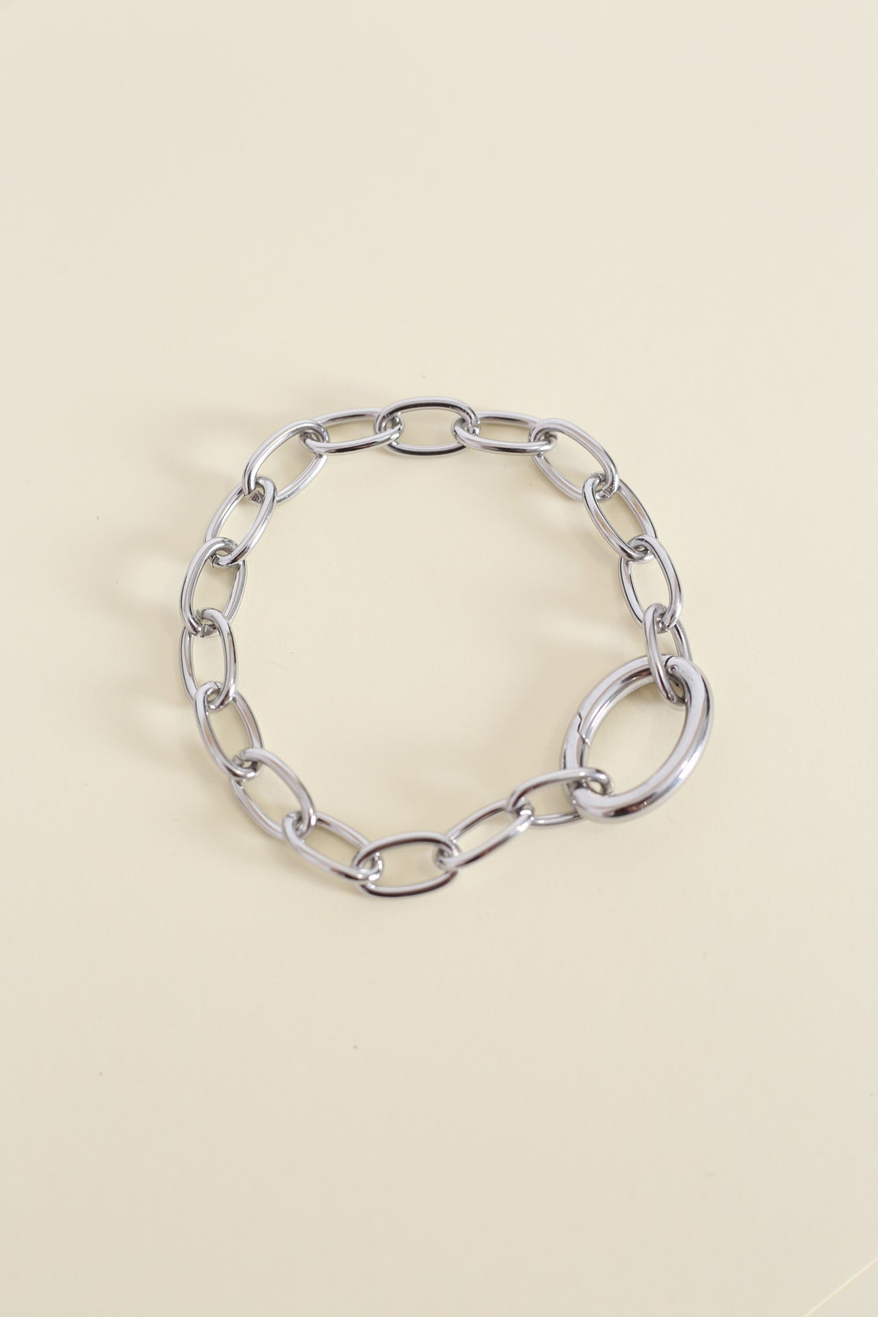 Pulsera cadena combinada