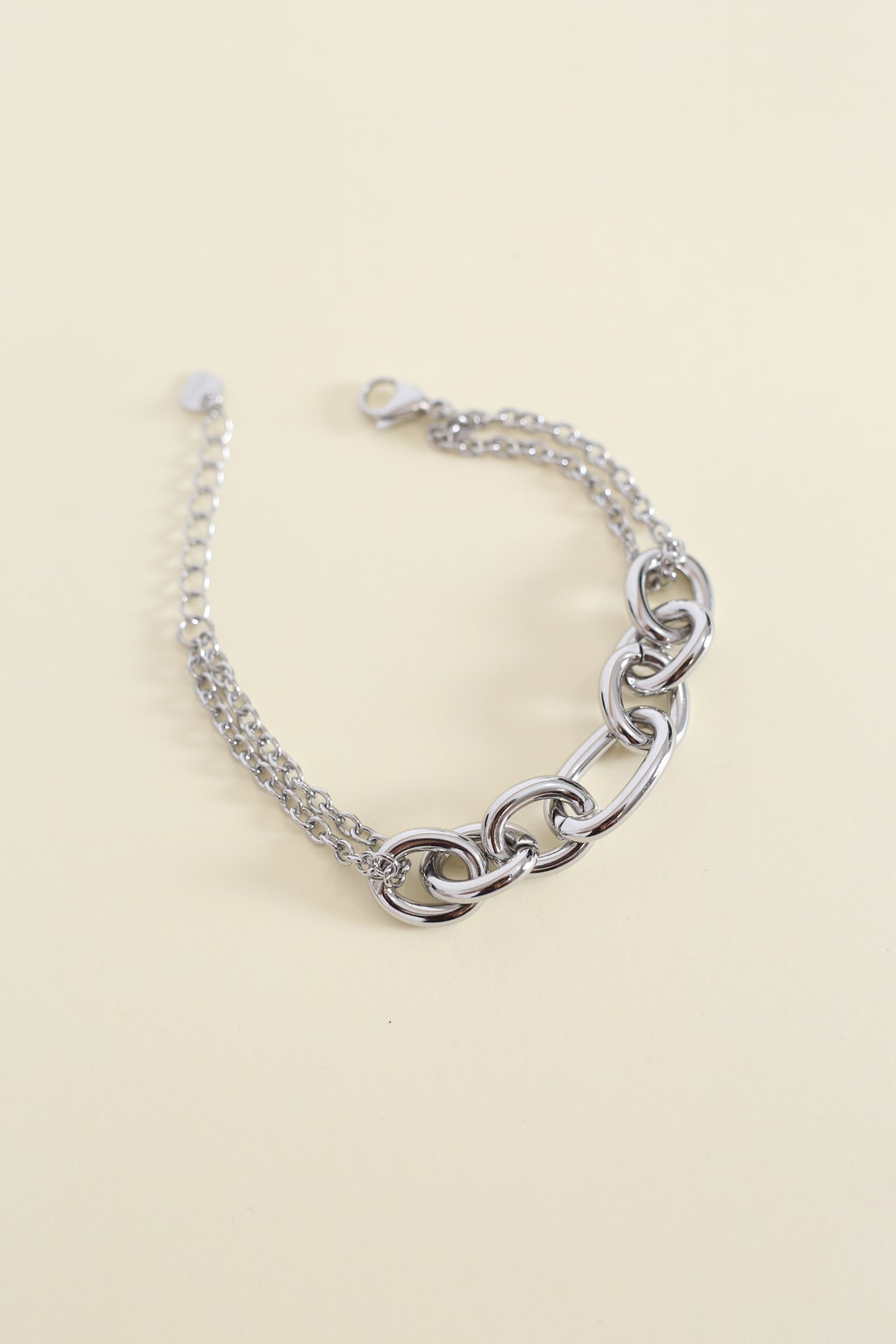 Pulsera combinada eslabones