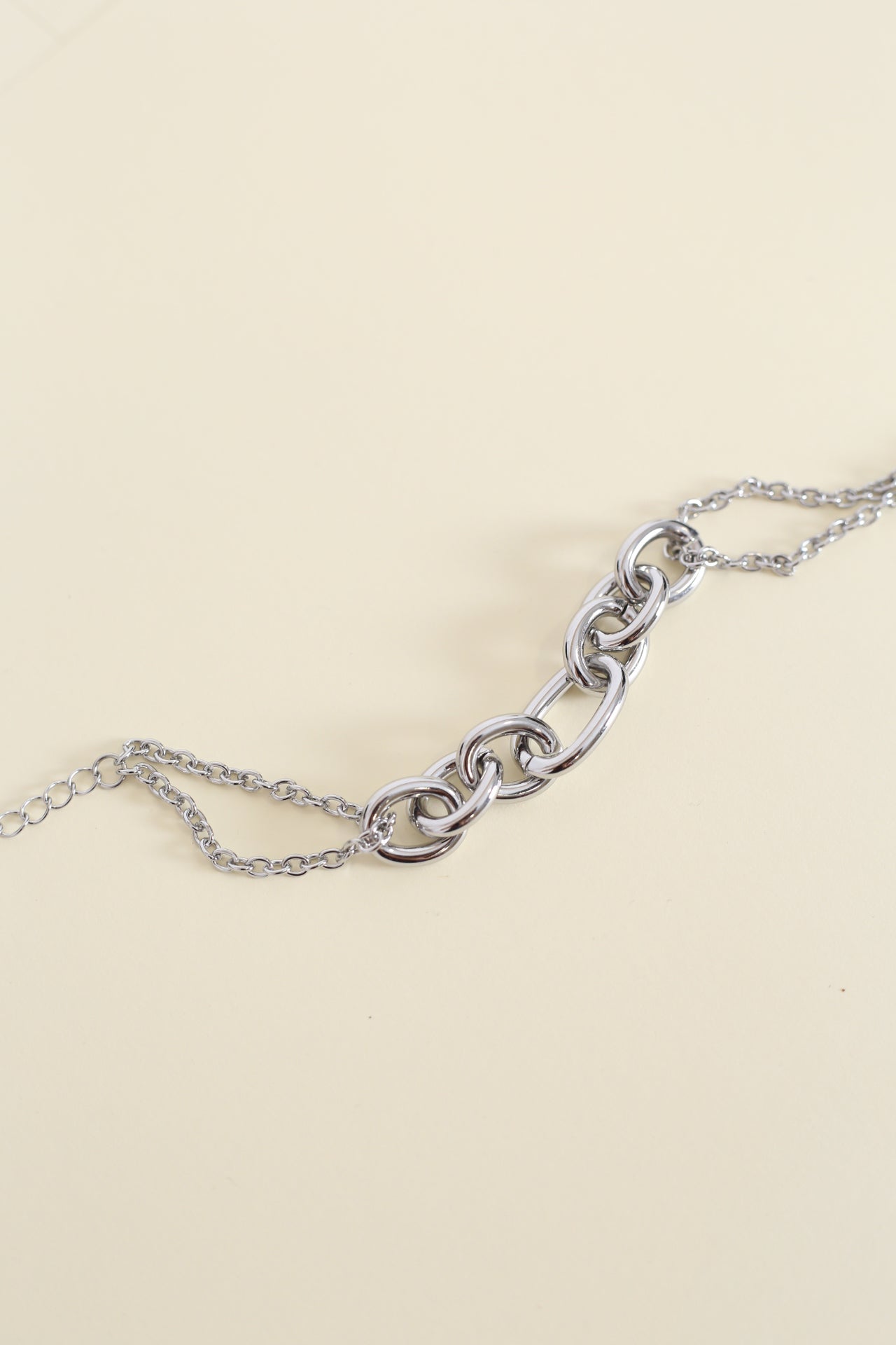 Pulsera combinada eslabones