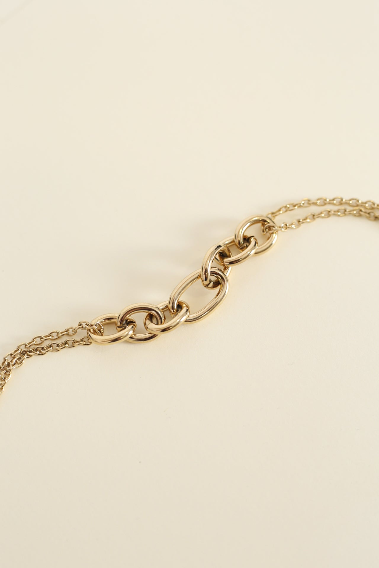 Pulsera combinada eslabones