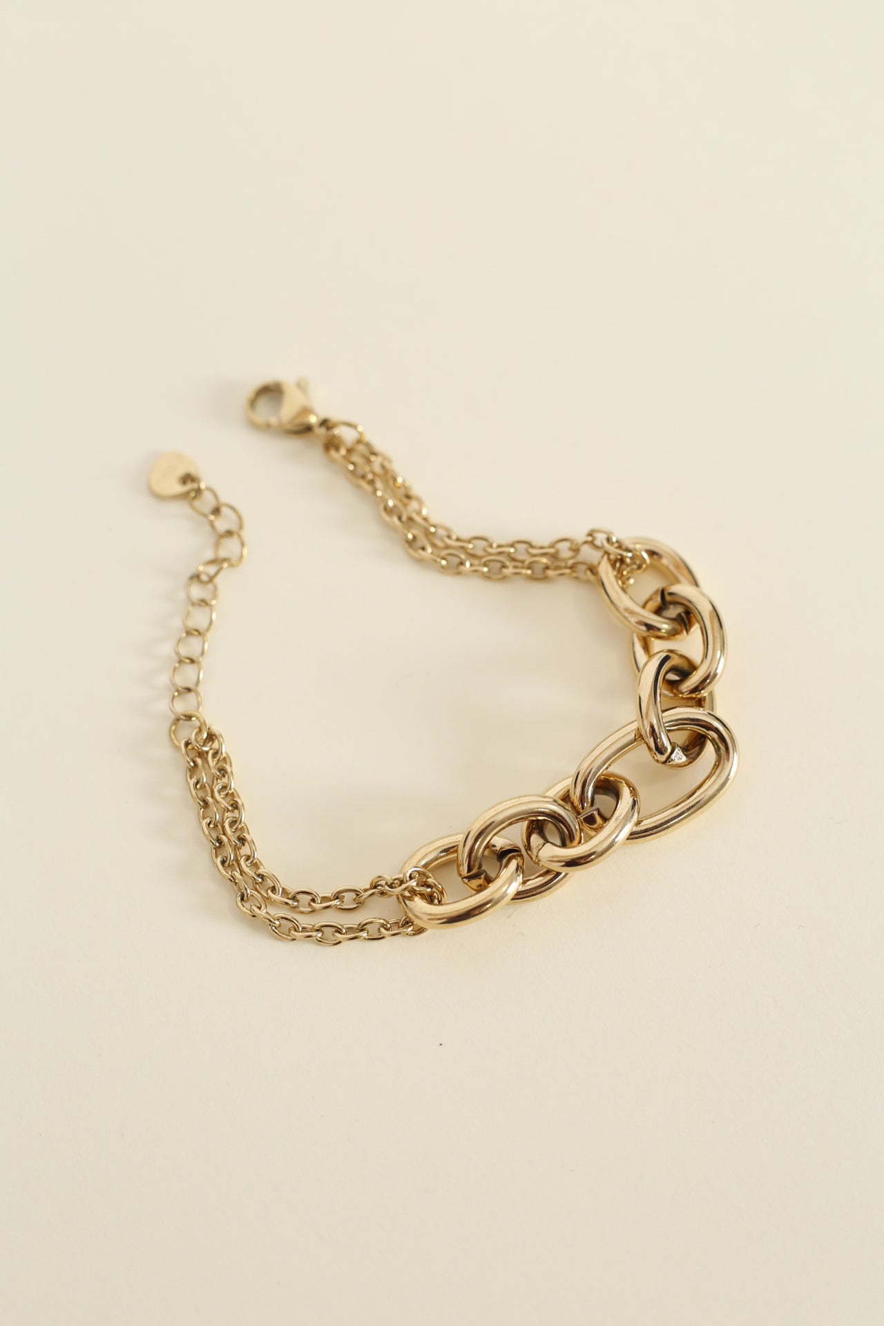 Pulsera combinada eslabones