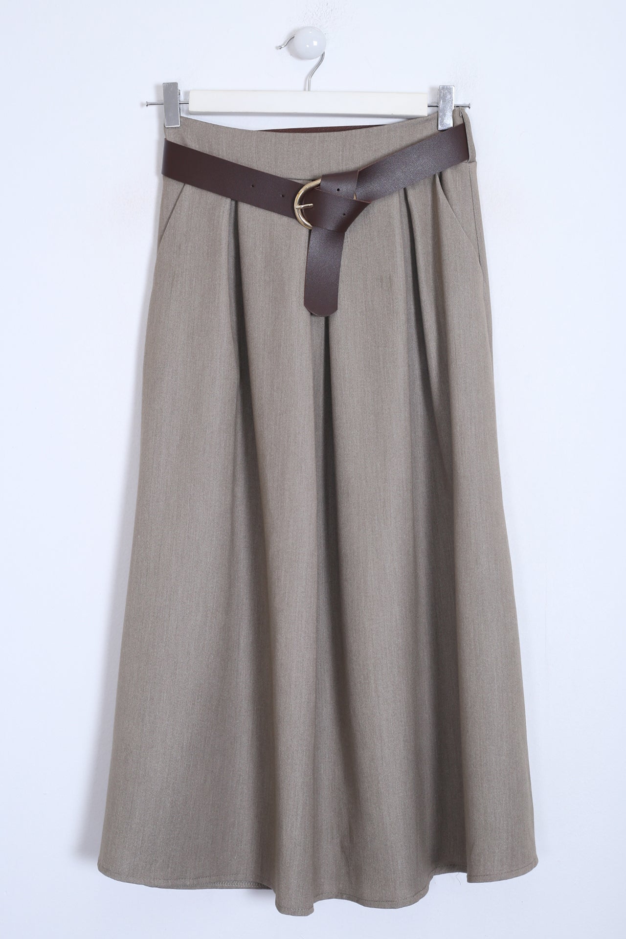 Falda tablas cinturón