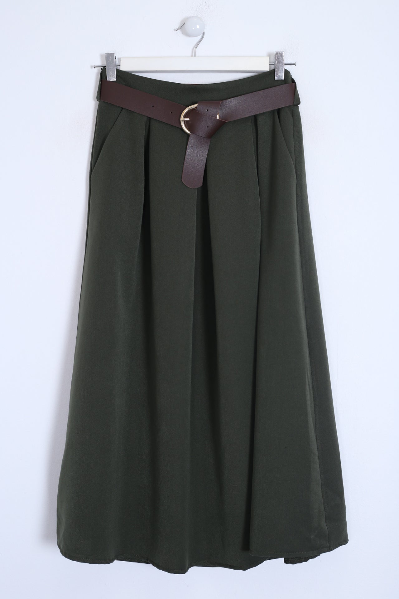 Falda tablas cinturón