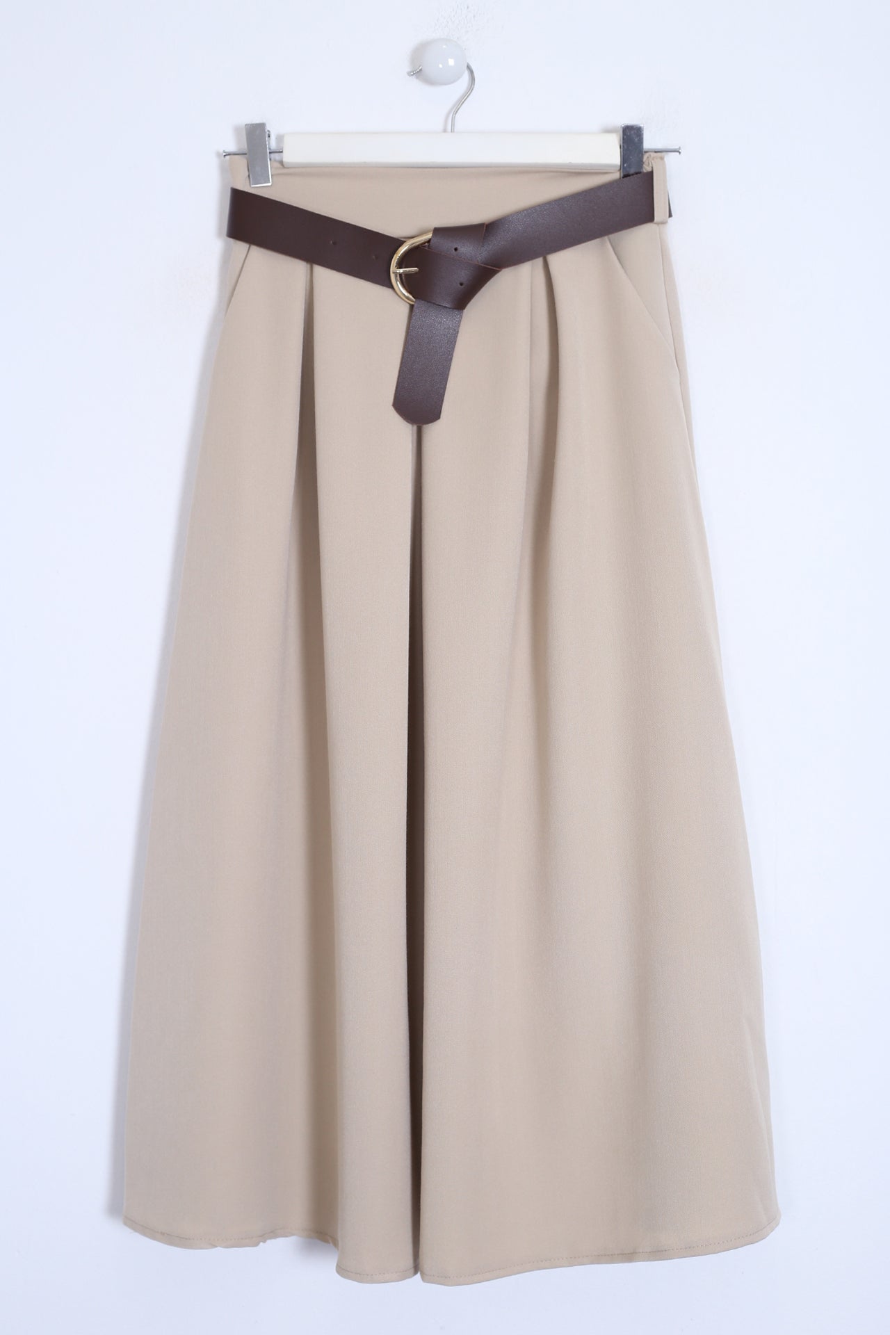 Falda tablas cinturón