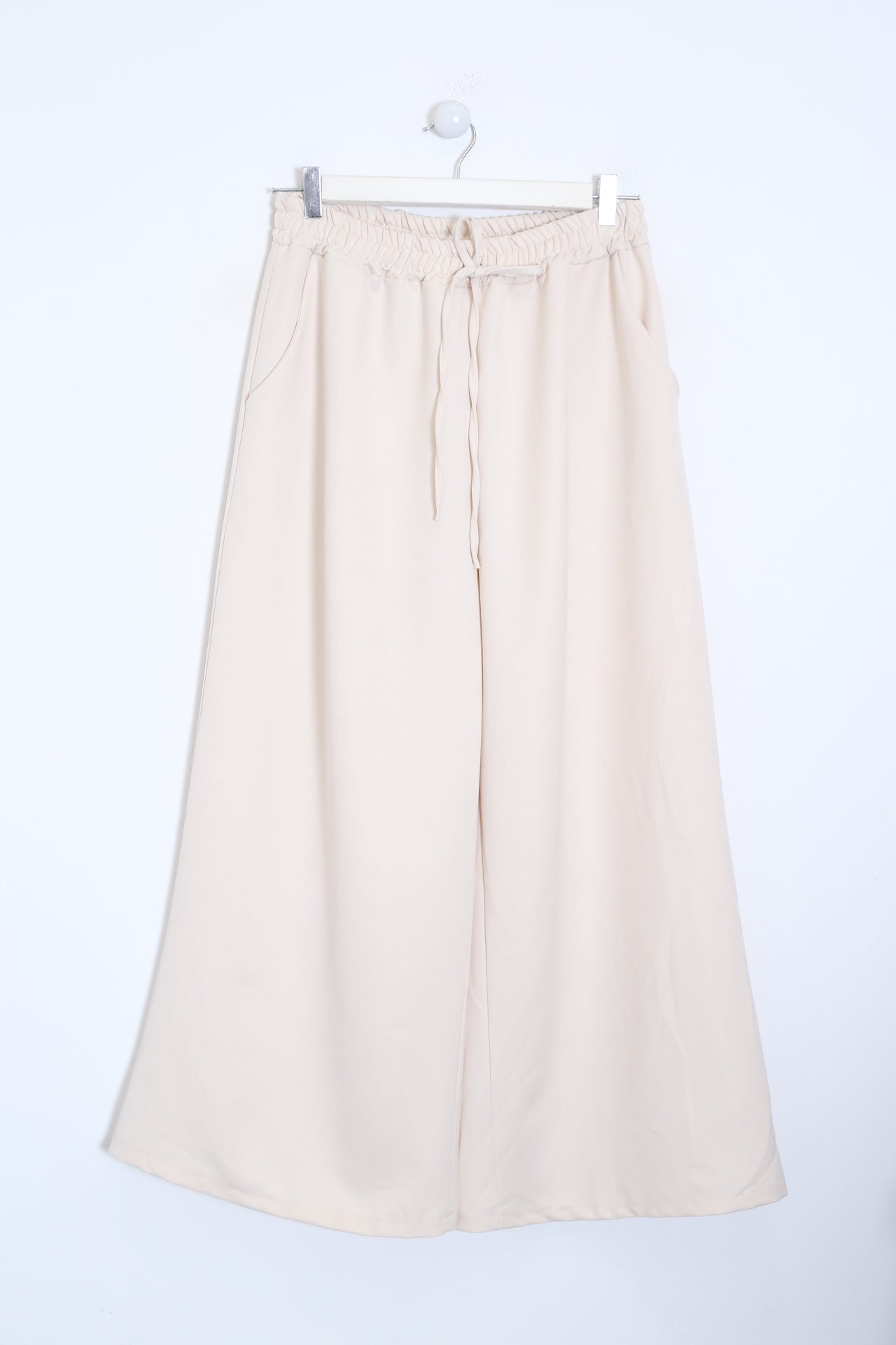 Pantalones sarga palazzo