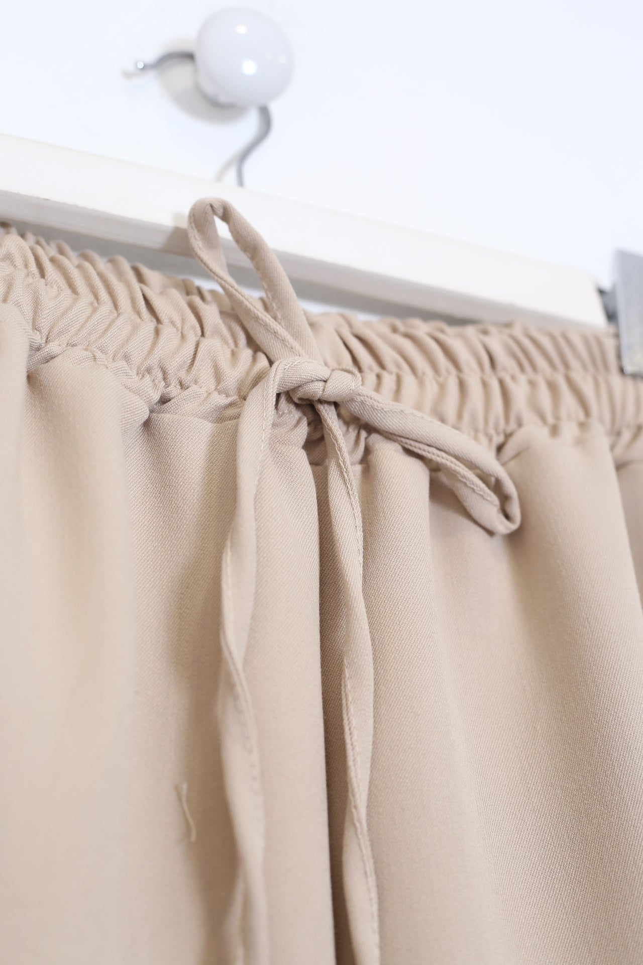 Pantalones sarga palazzo