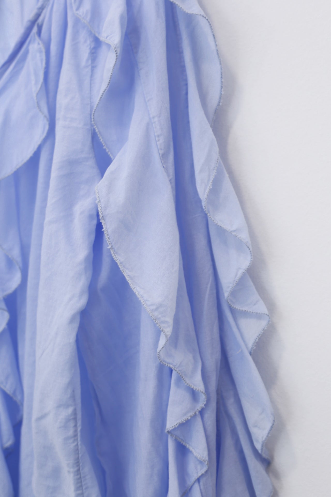 Blusa volantes voile