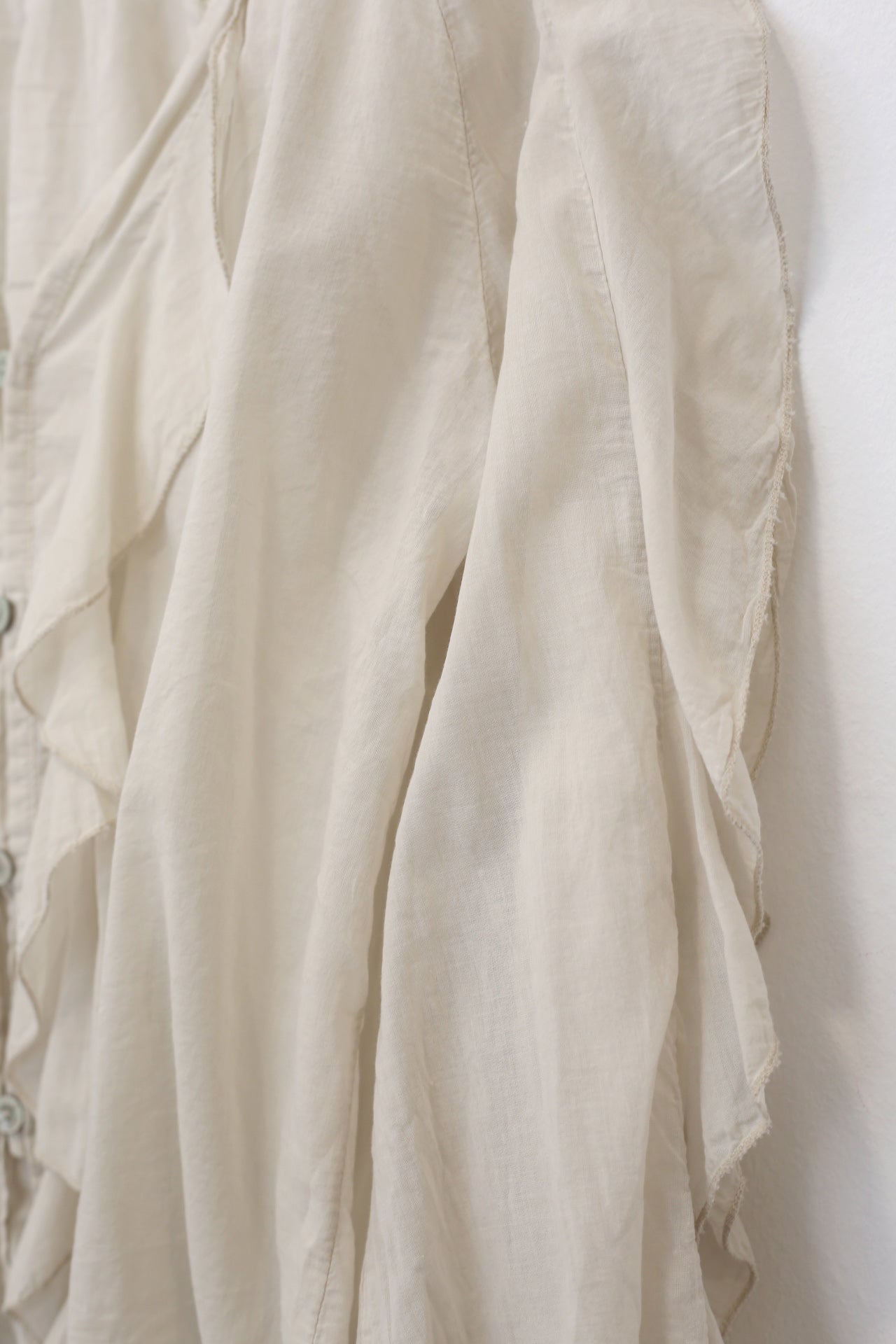 Blusa volantes voile