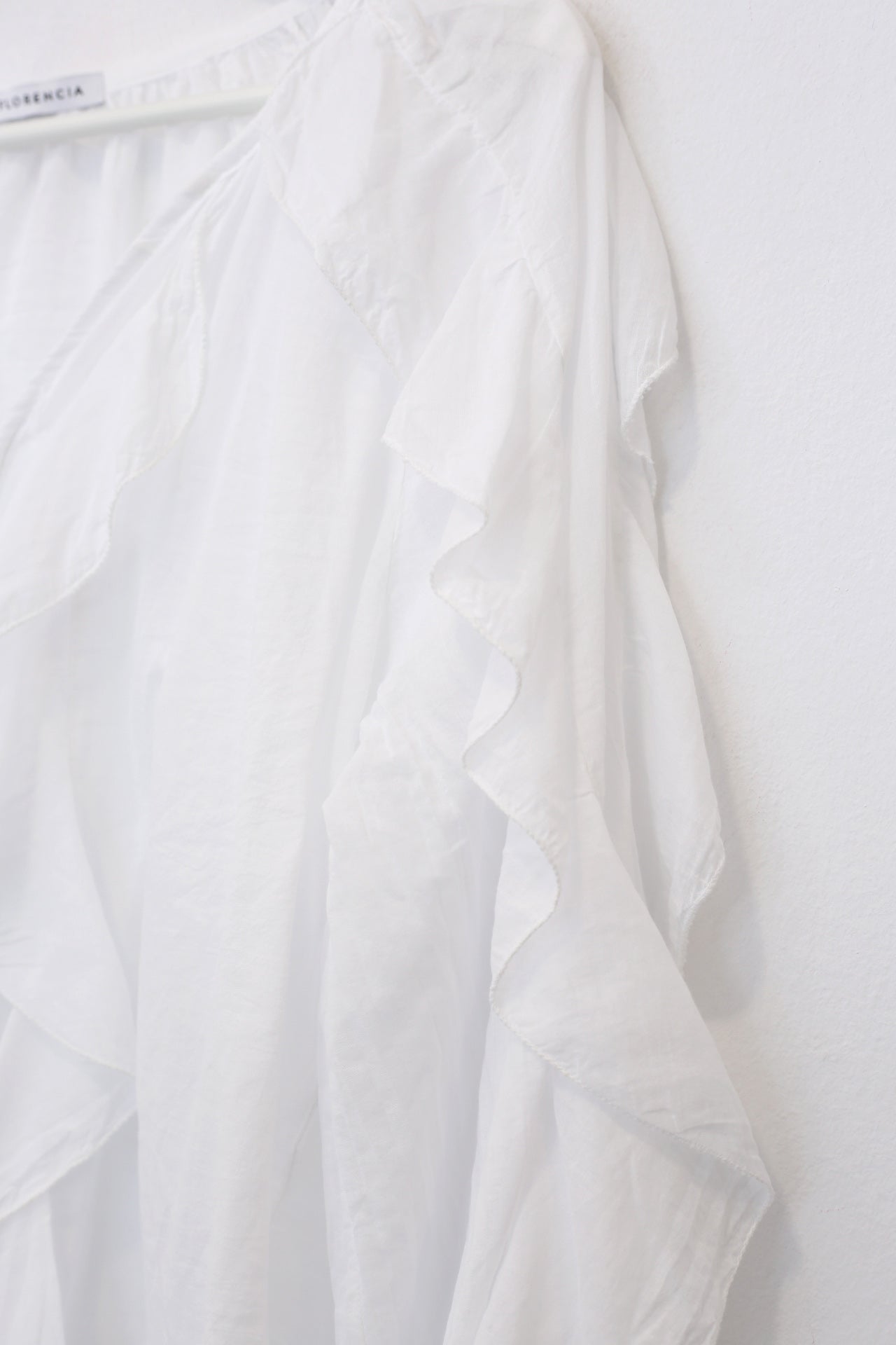 Blusa volantes voile