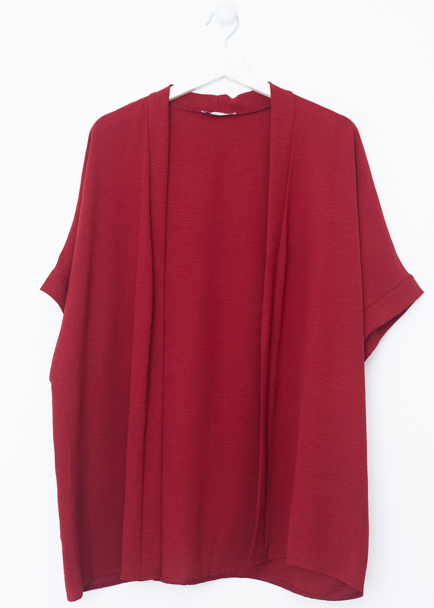 Short flowing kimono