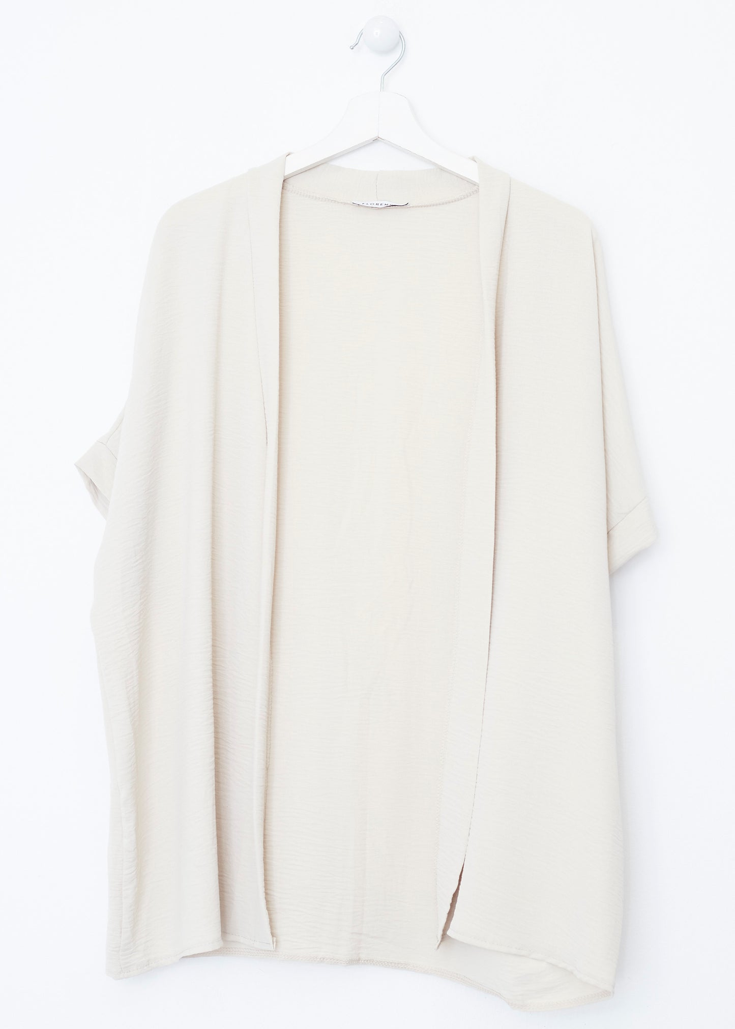 Short flowing kimono