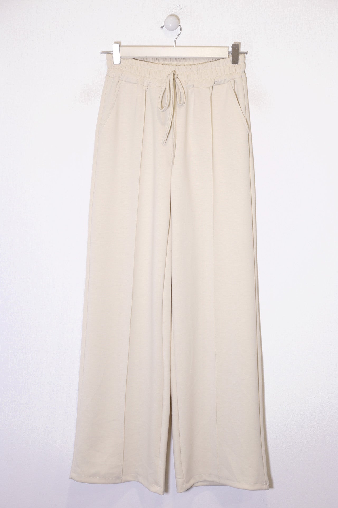 Pantalones palazzo punto