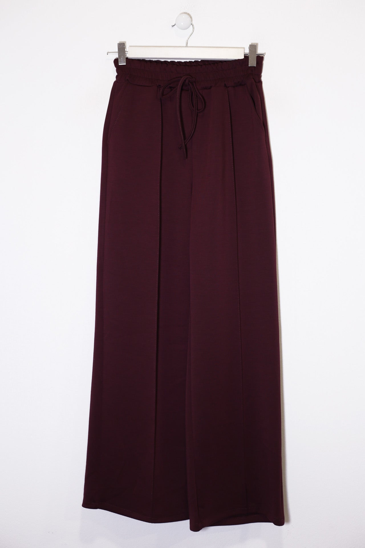 Pantalones palazzo punto