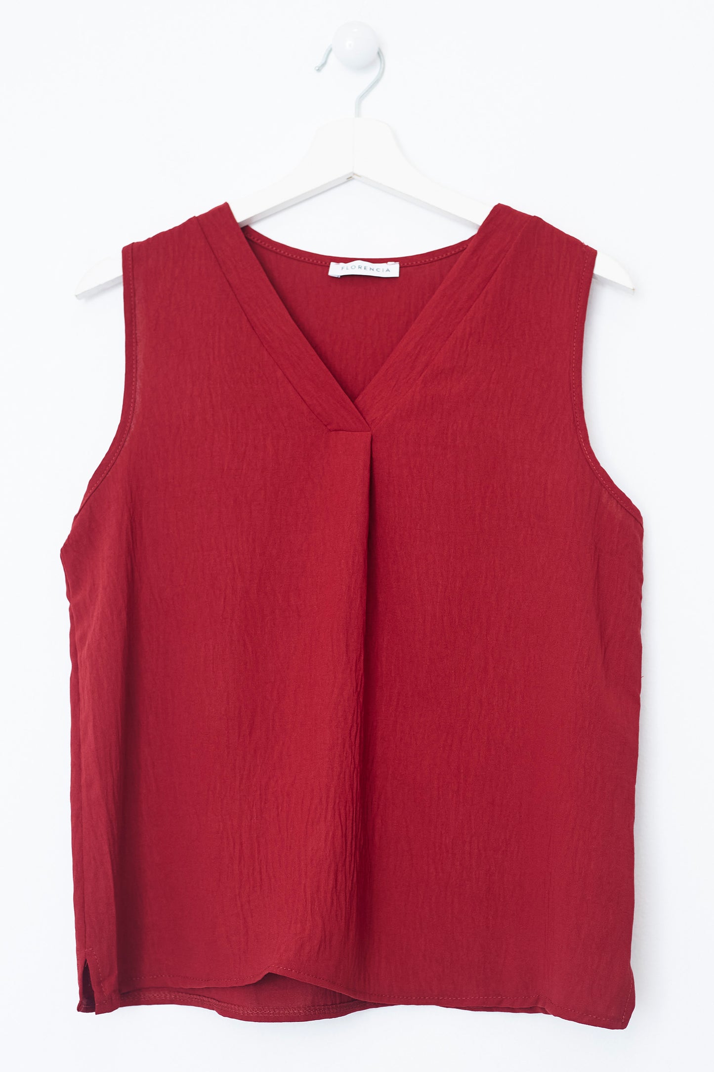 Flowy top with wide straps