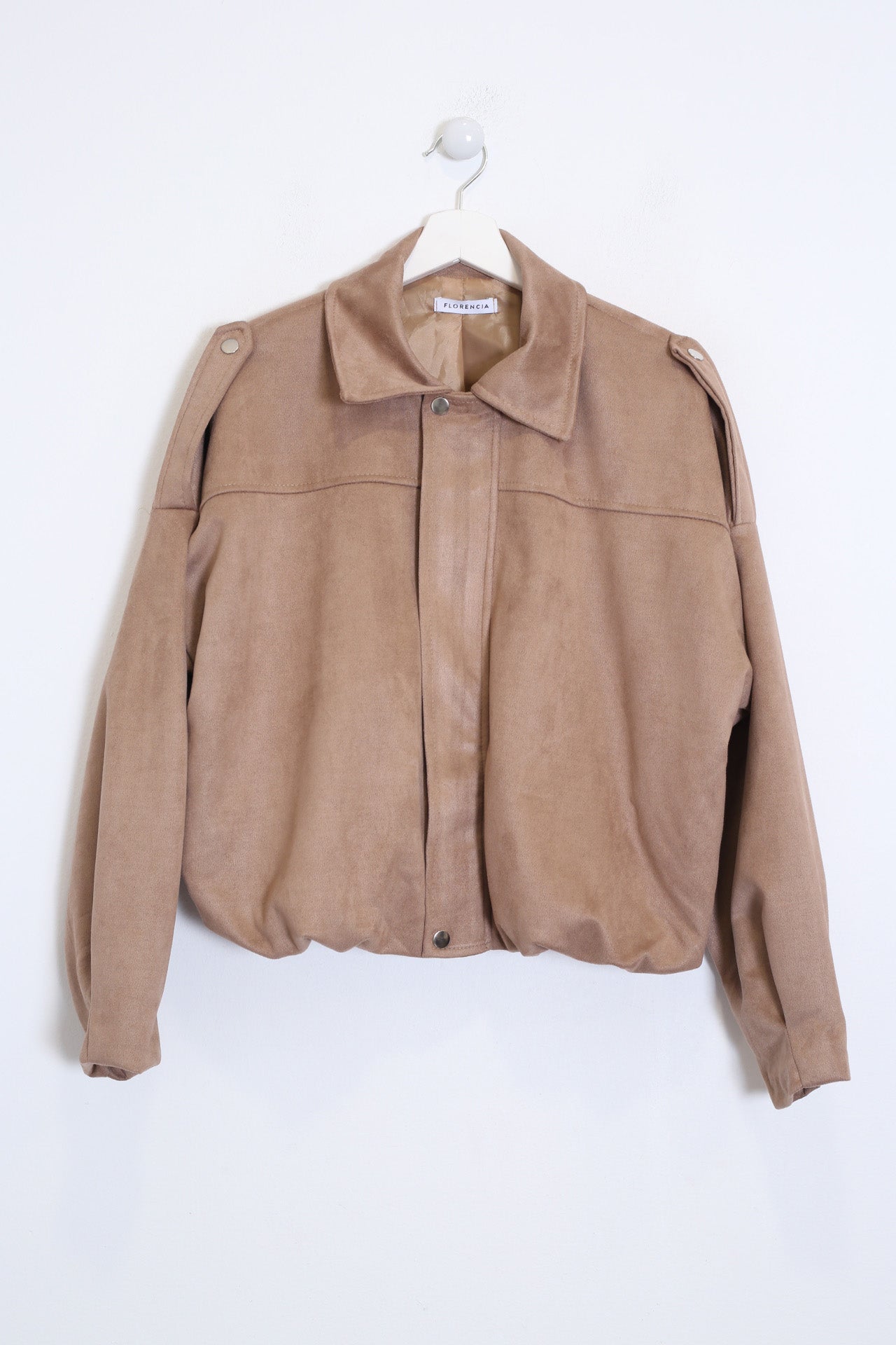 Cazadora antelina tapeta