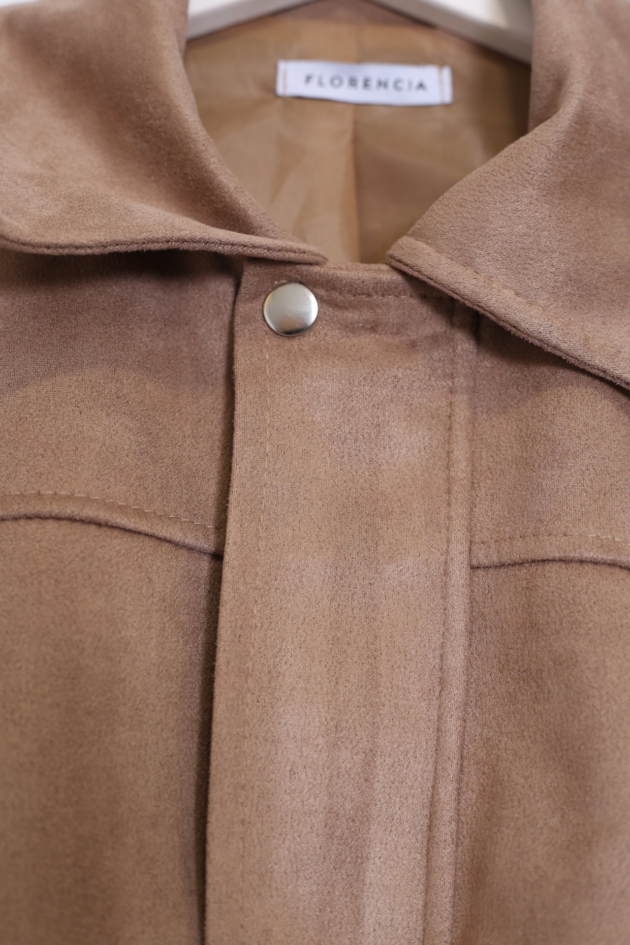 Cazadora antelina tapeta