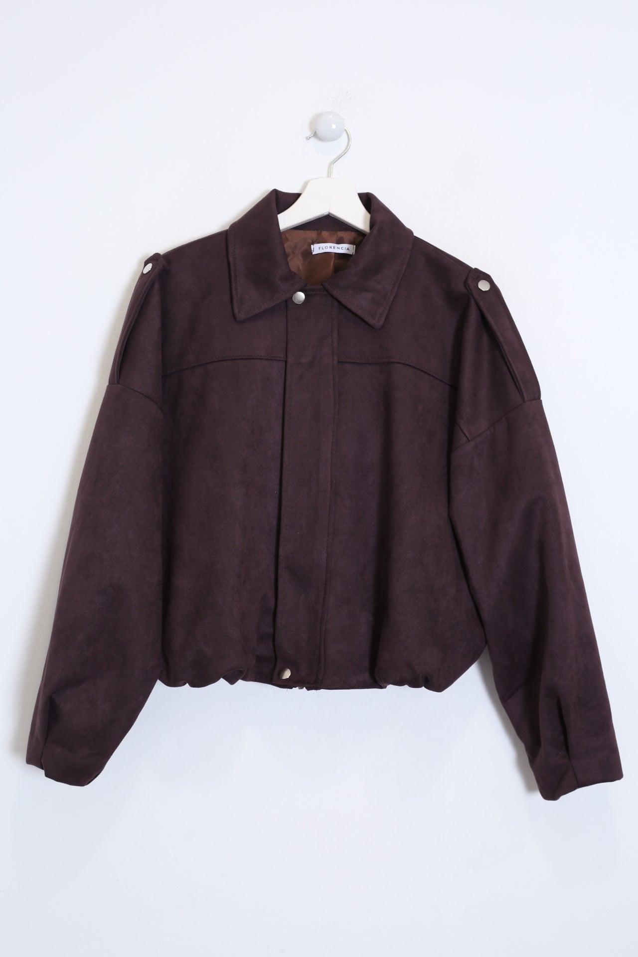 Cazadora antelina tapeta