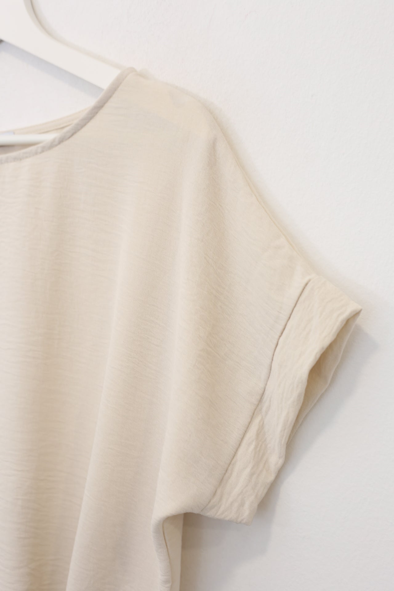 Blusa fluida nudo