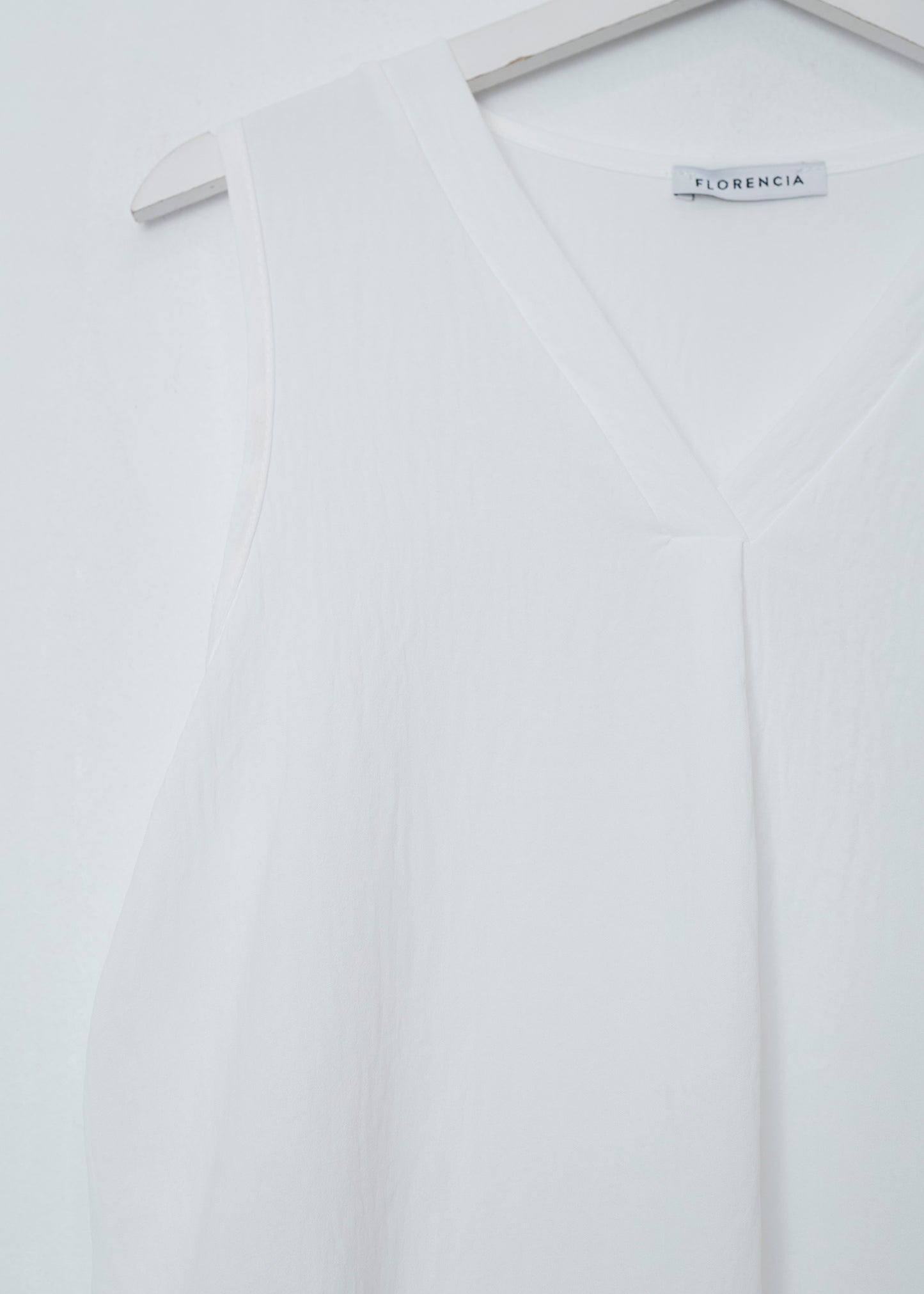 Flowy top with wide straps