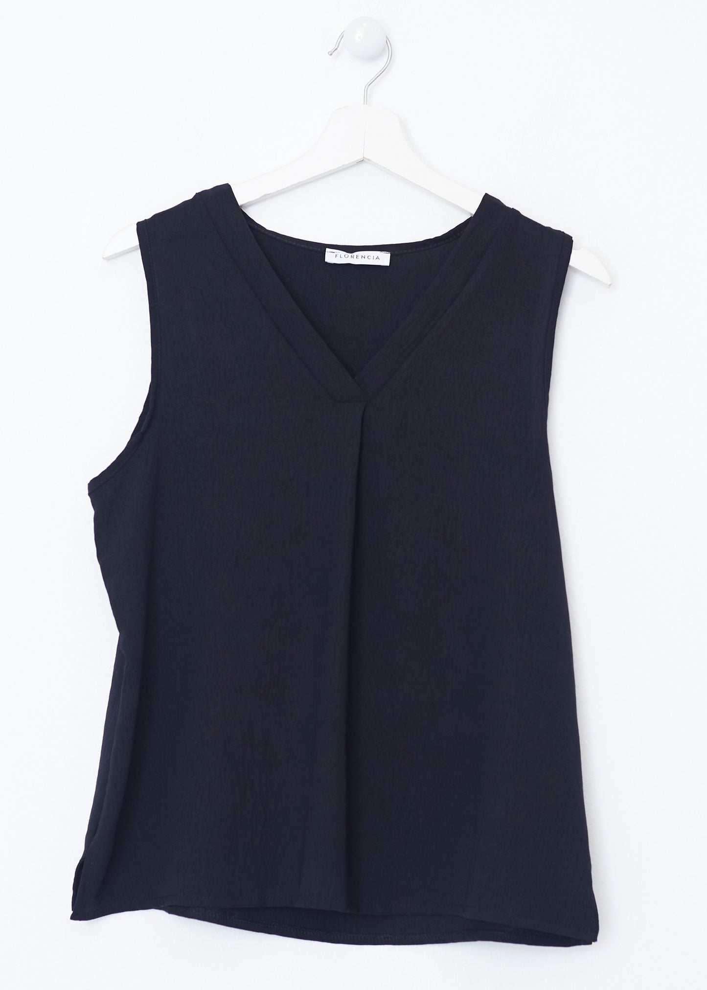 Flowy top with wide straps