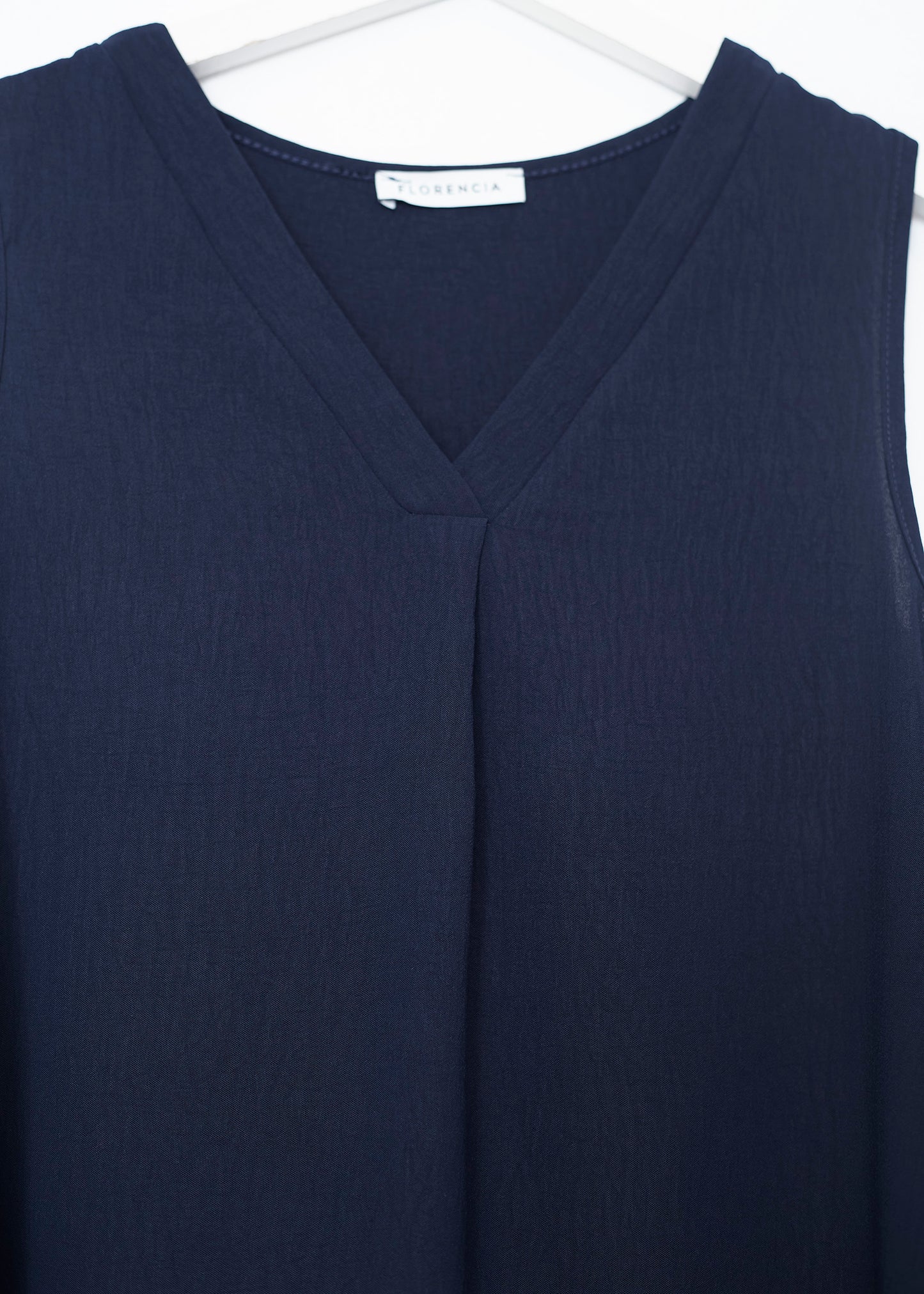 Flowy top with wide straps