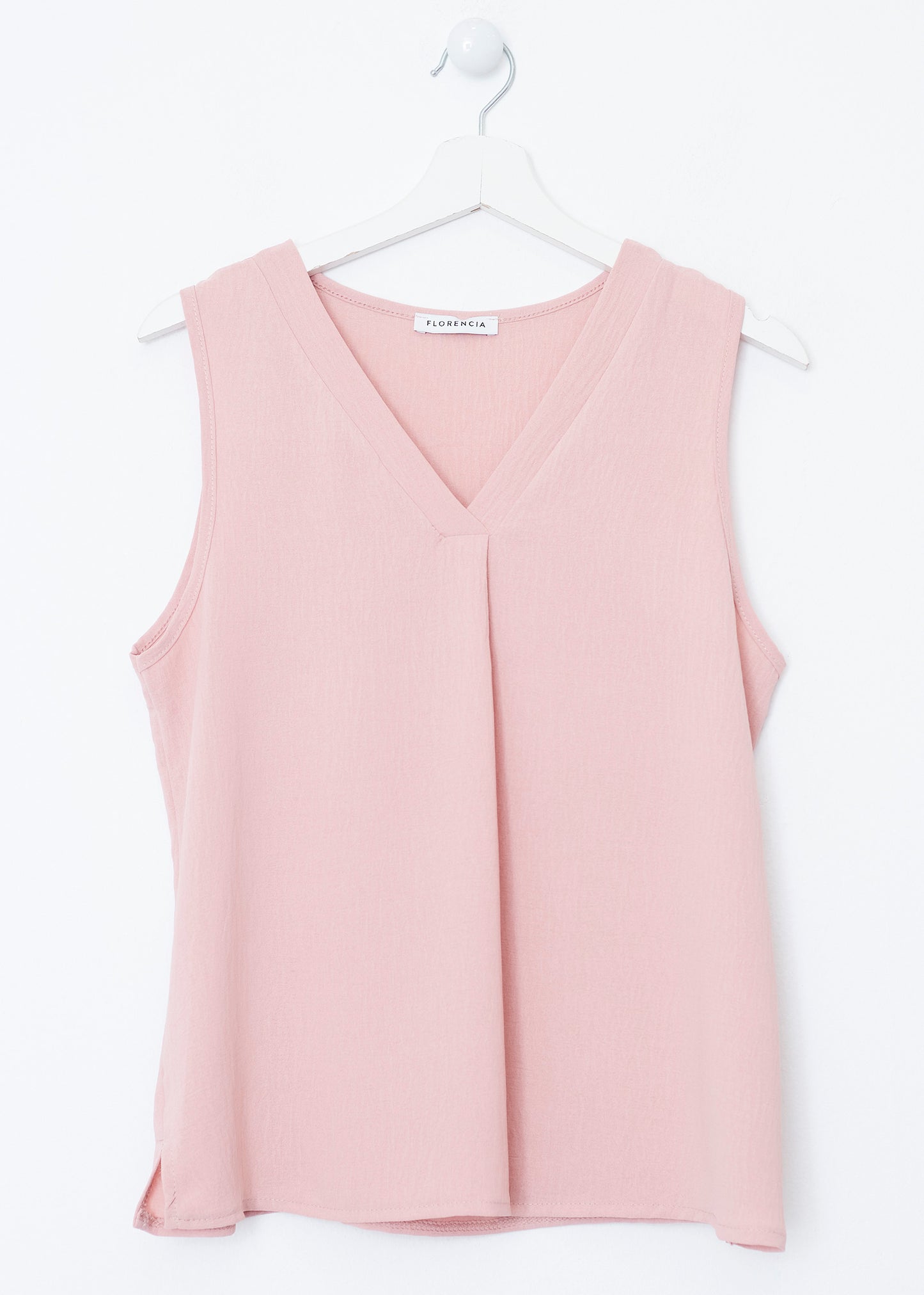 Flowy top with wide straps