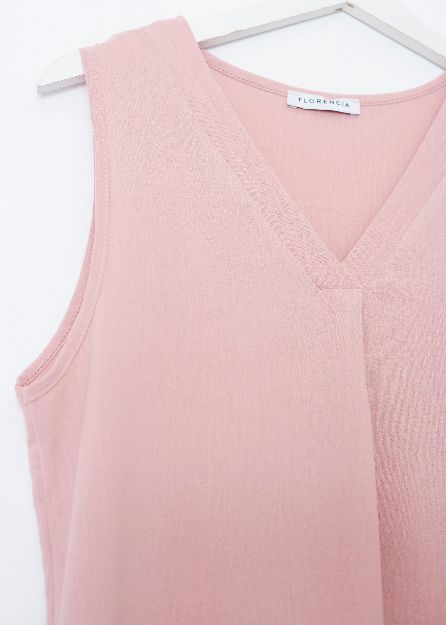 Flowy top with wide straps
