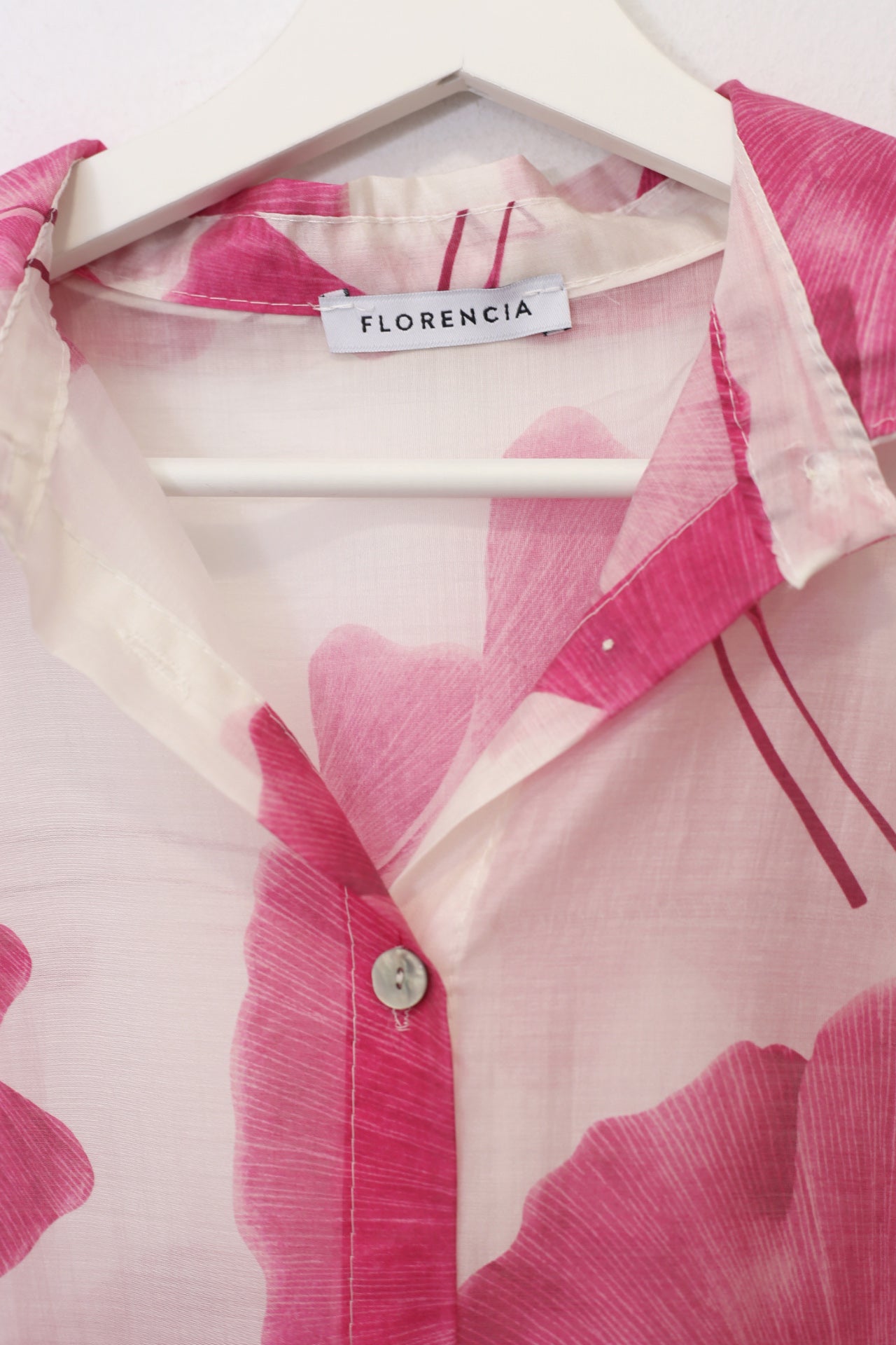 Camisa estampada oversize