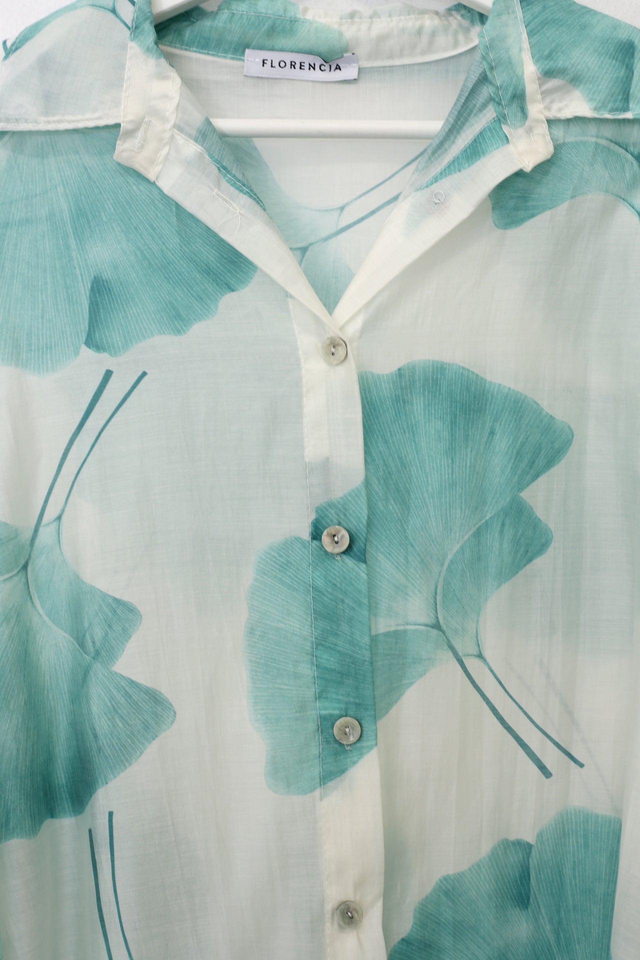 Camisa estampada oversize