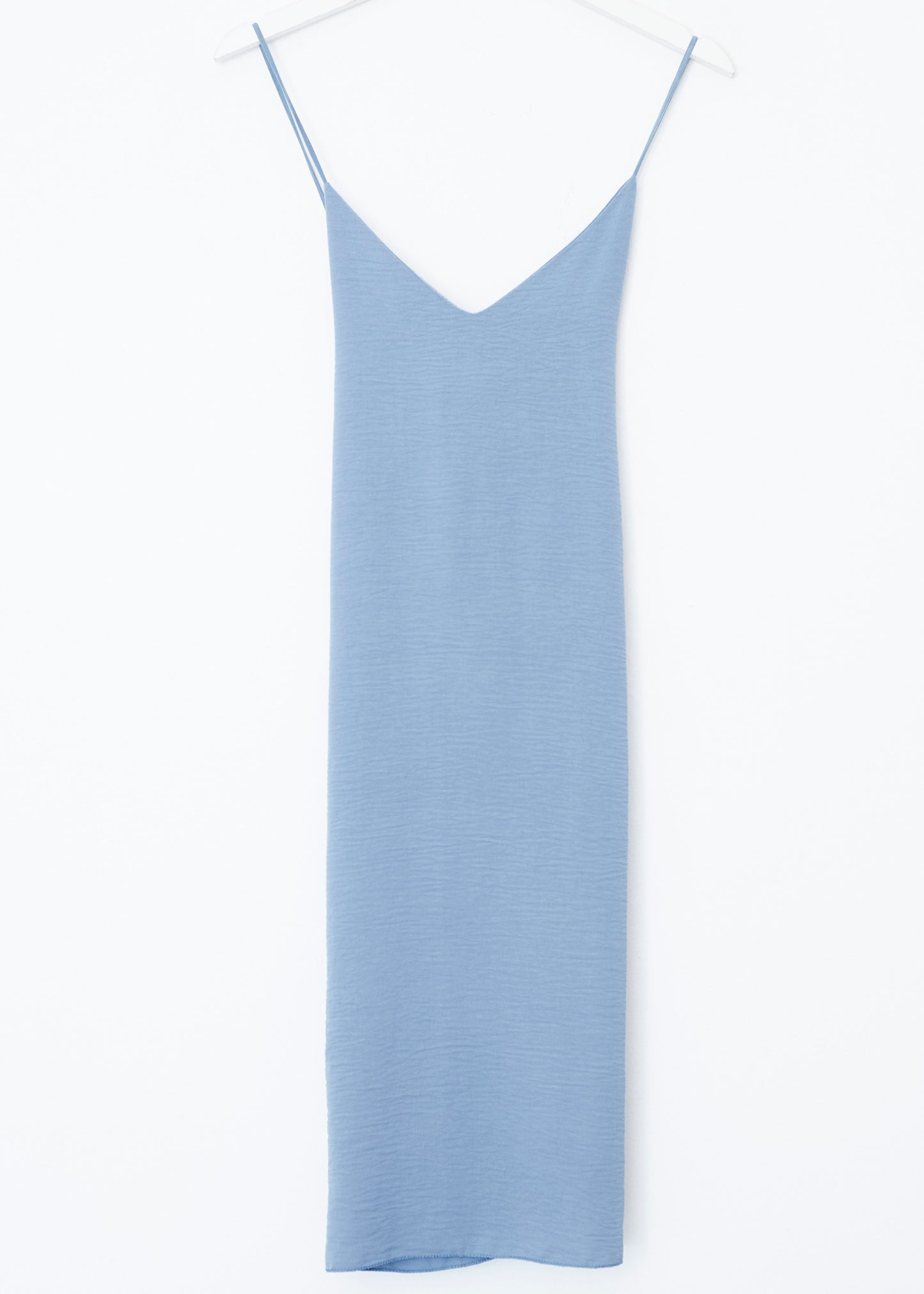 Vestido mini cruzado fluido