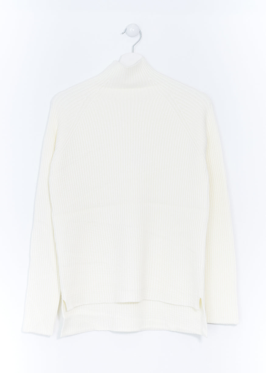 Seamless turtleneck sweater