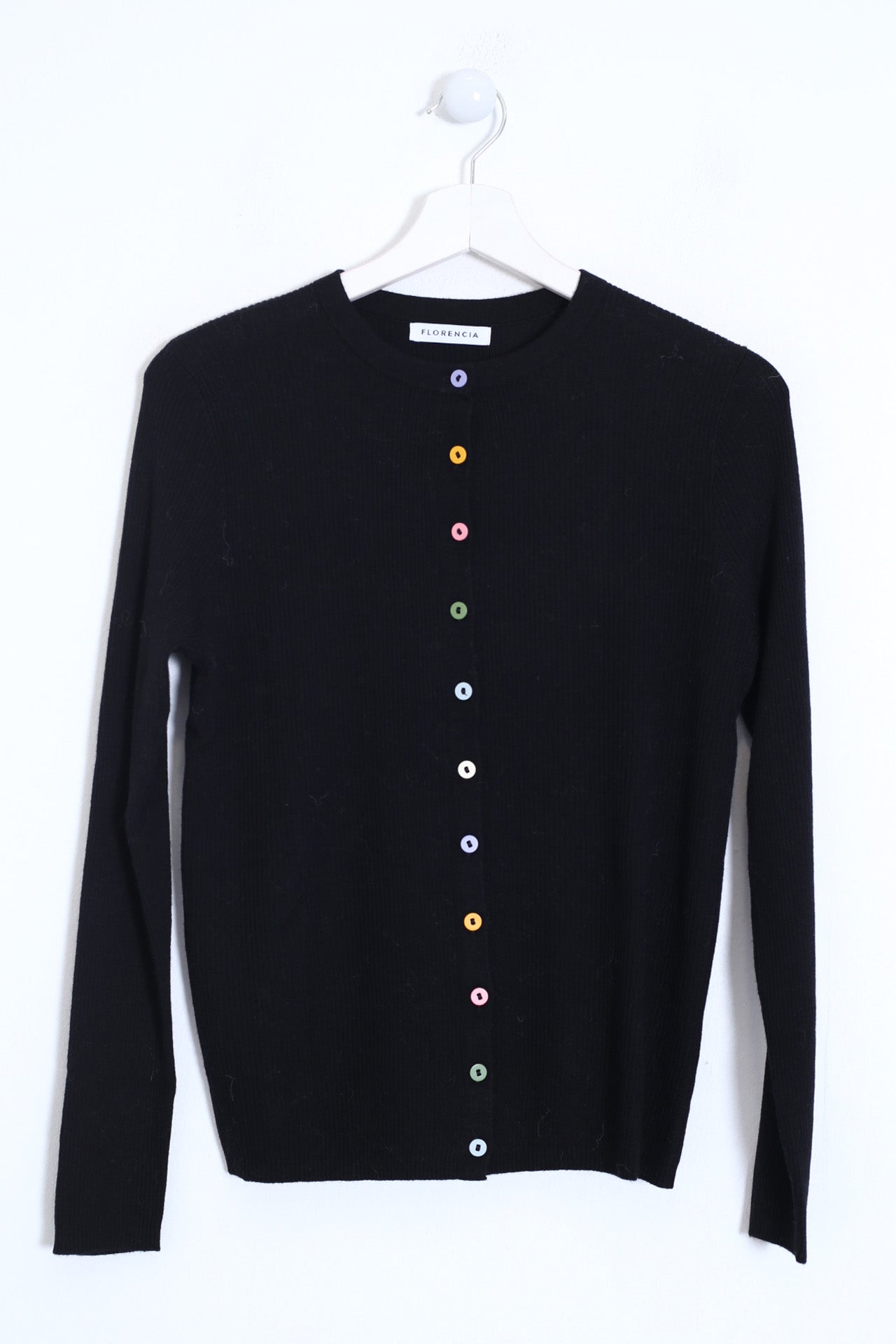 Cárdigan lana botones