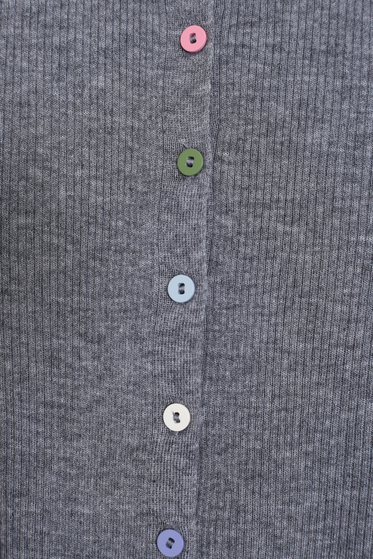 Cárdigan lana botones