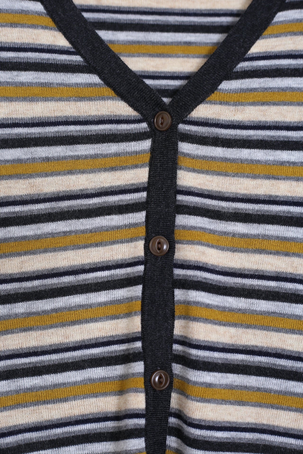 Cárdigan mohair rayas