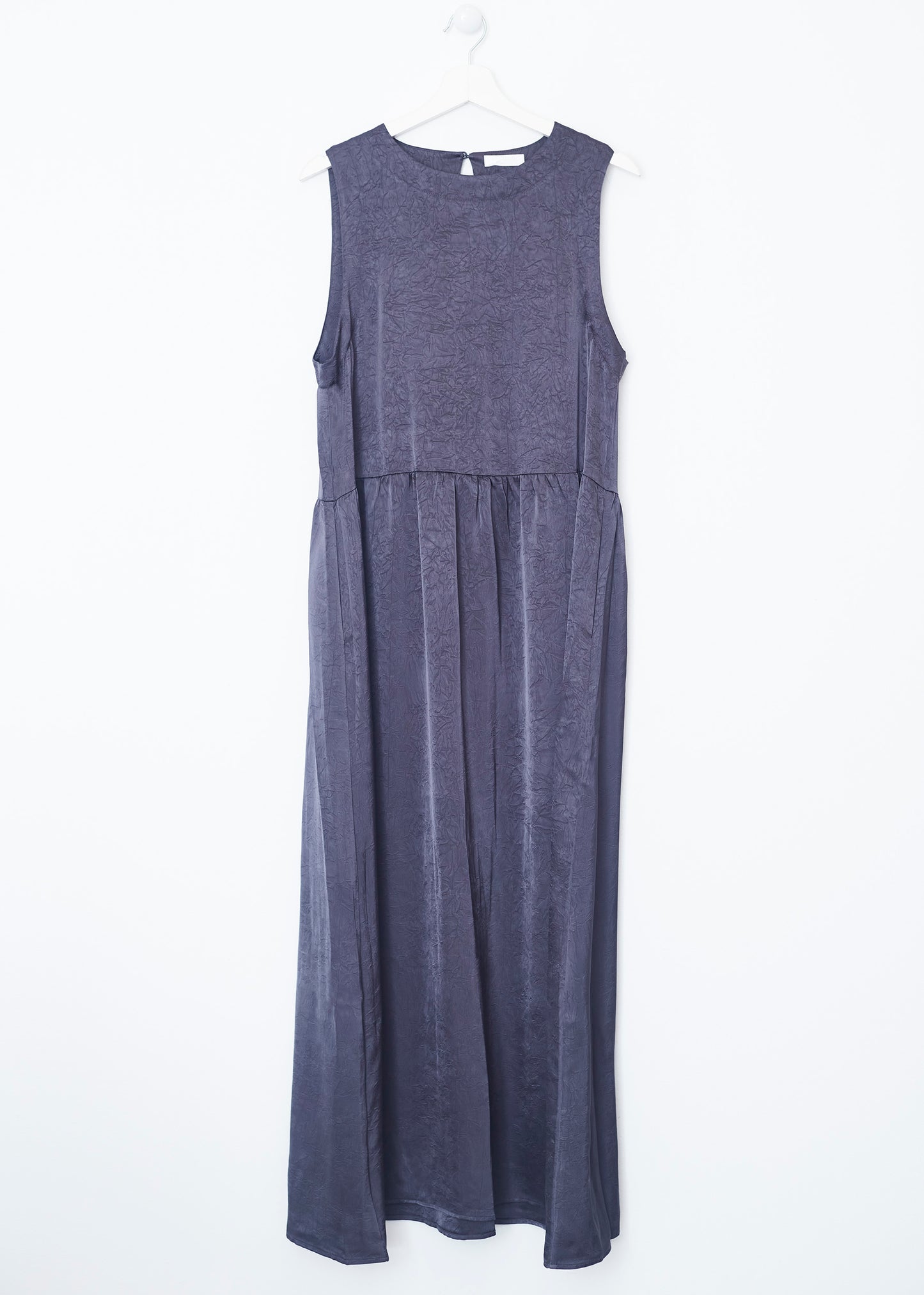 Long satin dress