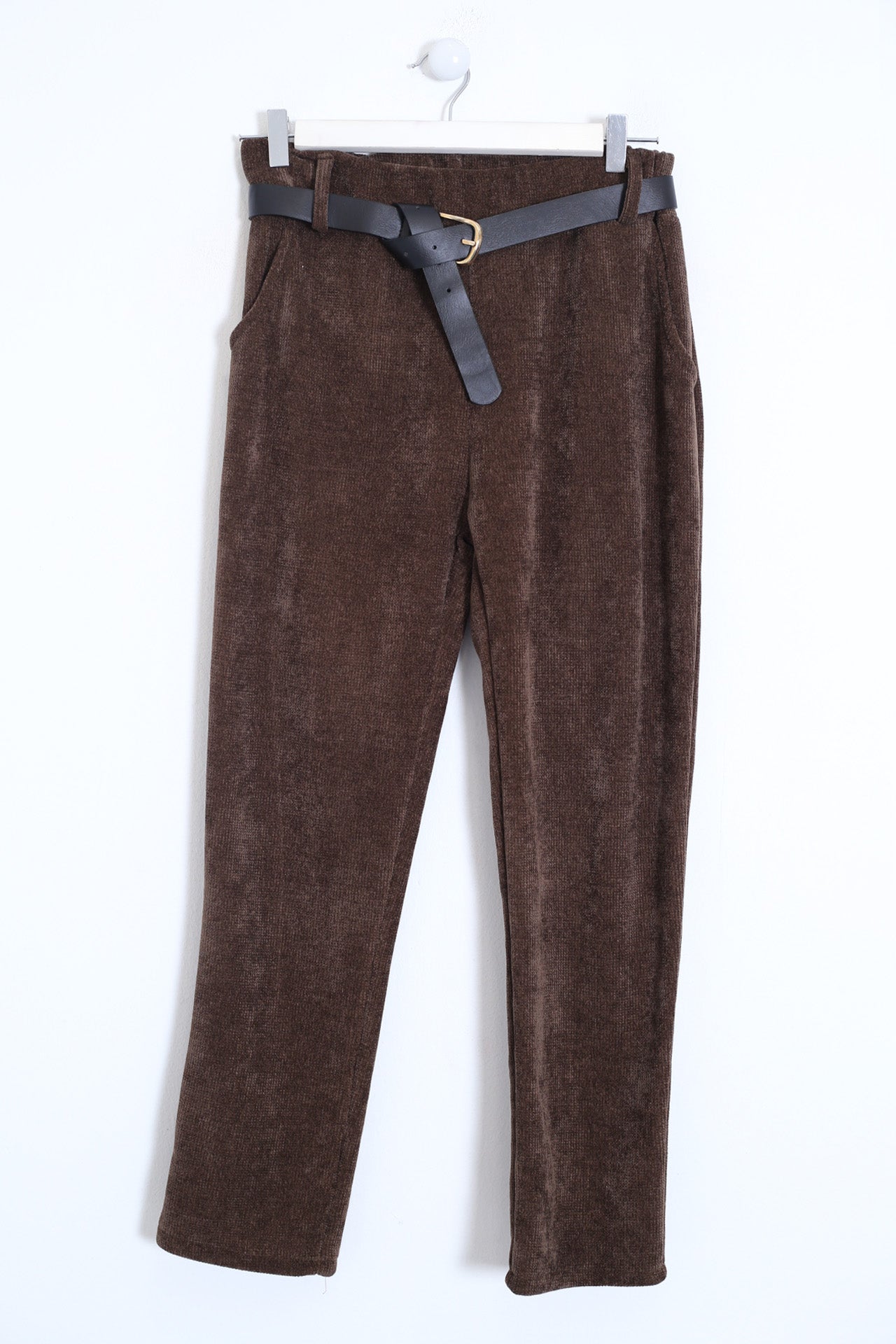 Pantalones micropana cinturón