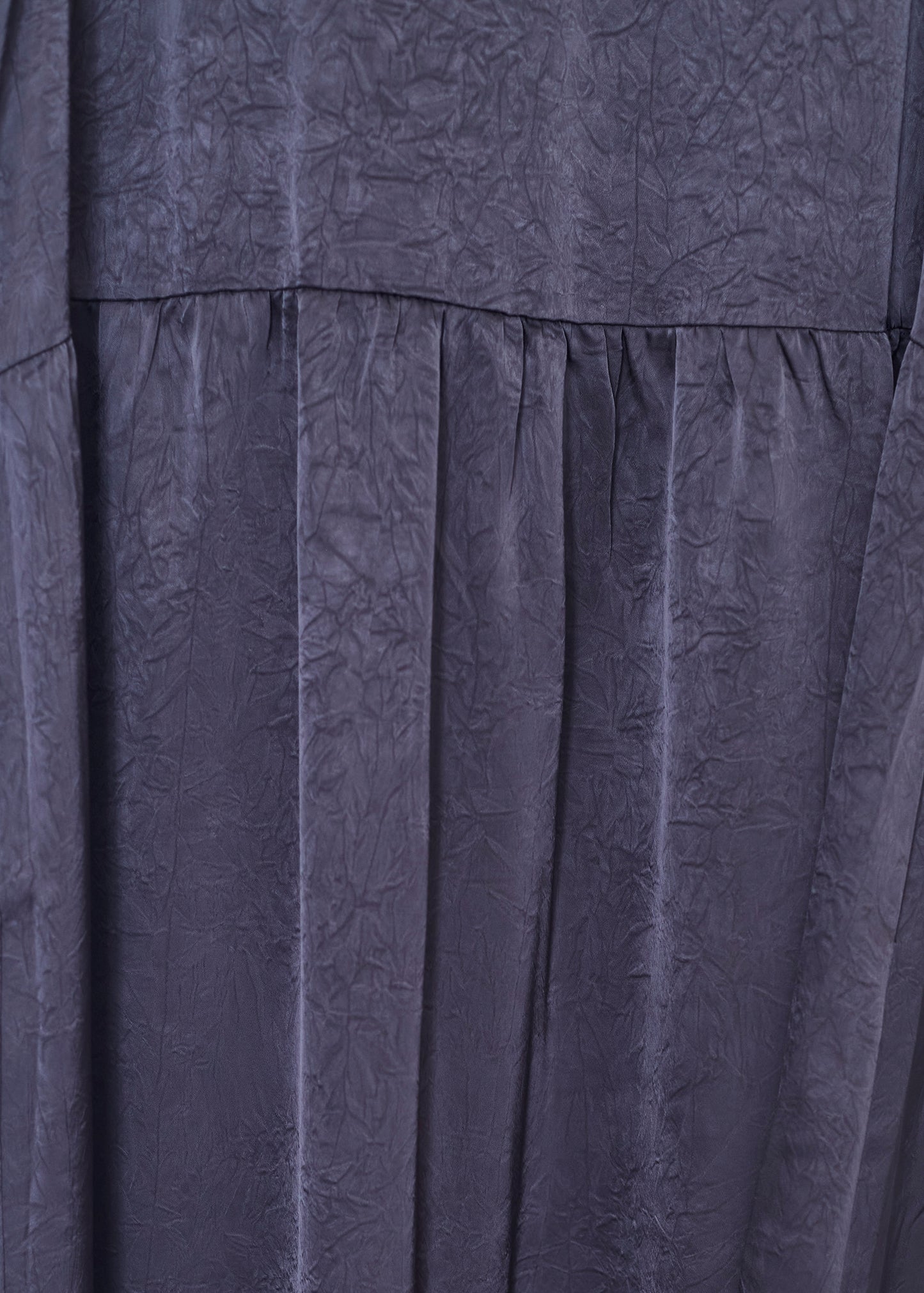 Long satin dress