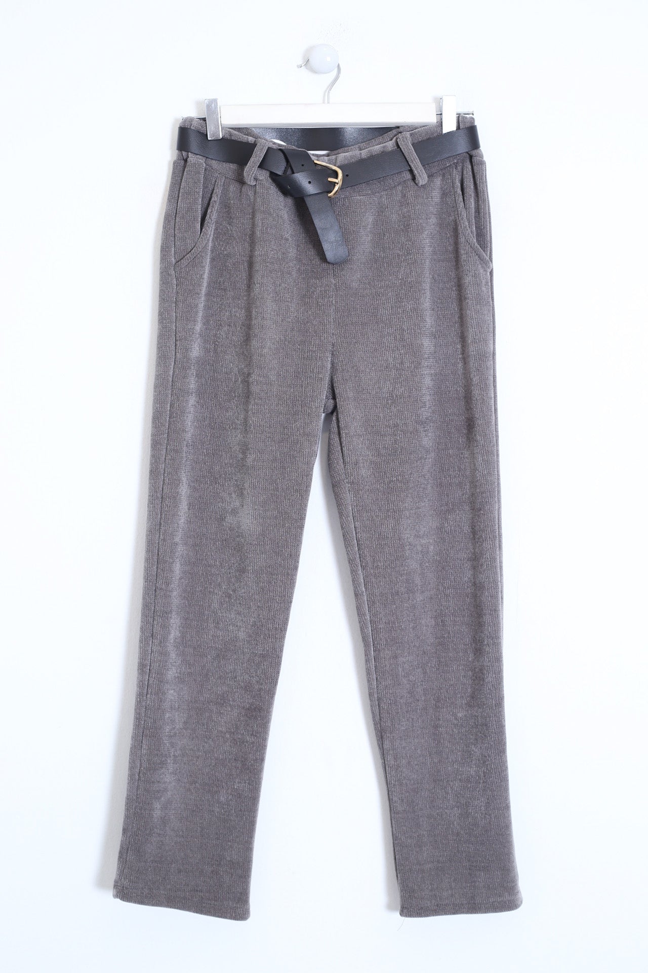 Pantalones micropana cinturón