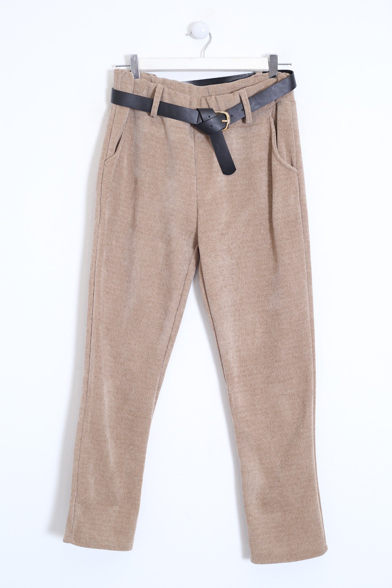 Pantalones micropana cinturón