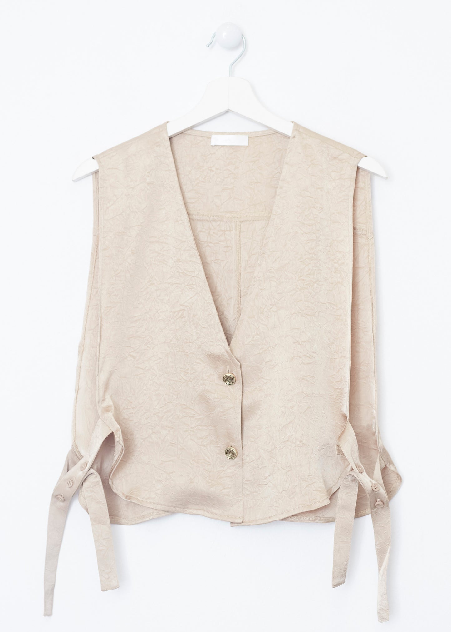 Satin vest