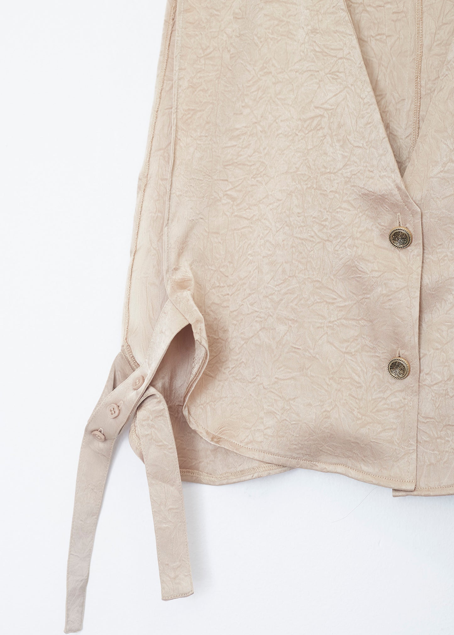 Satin vest