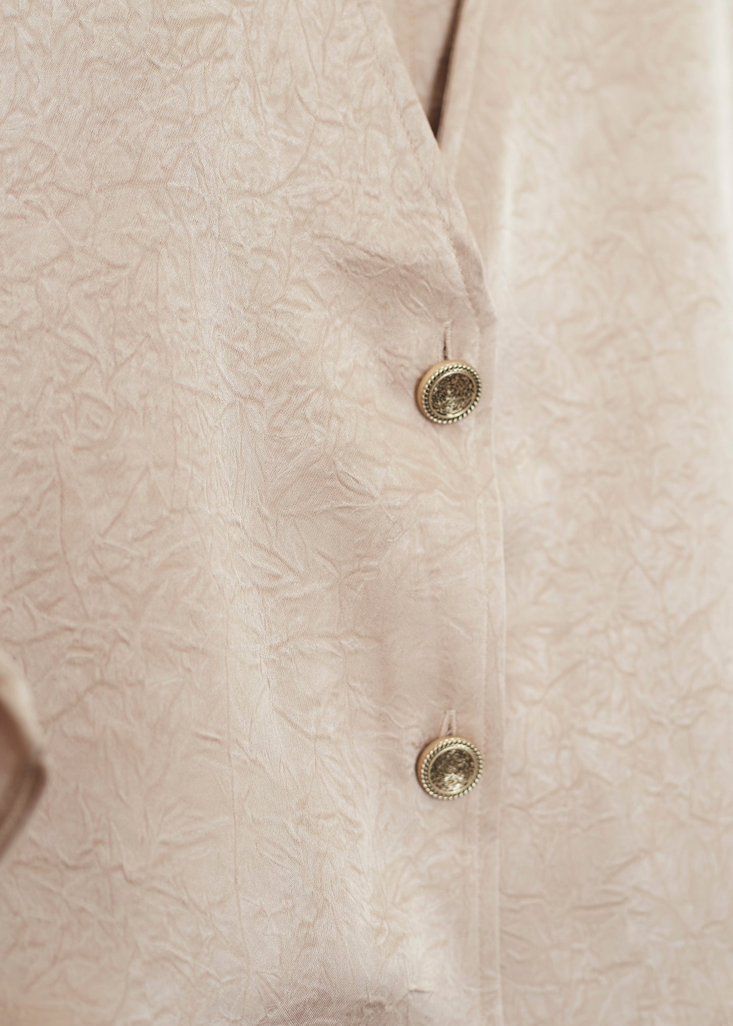 Satin vest