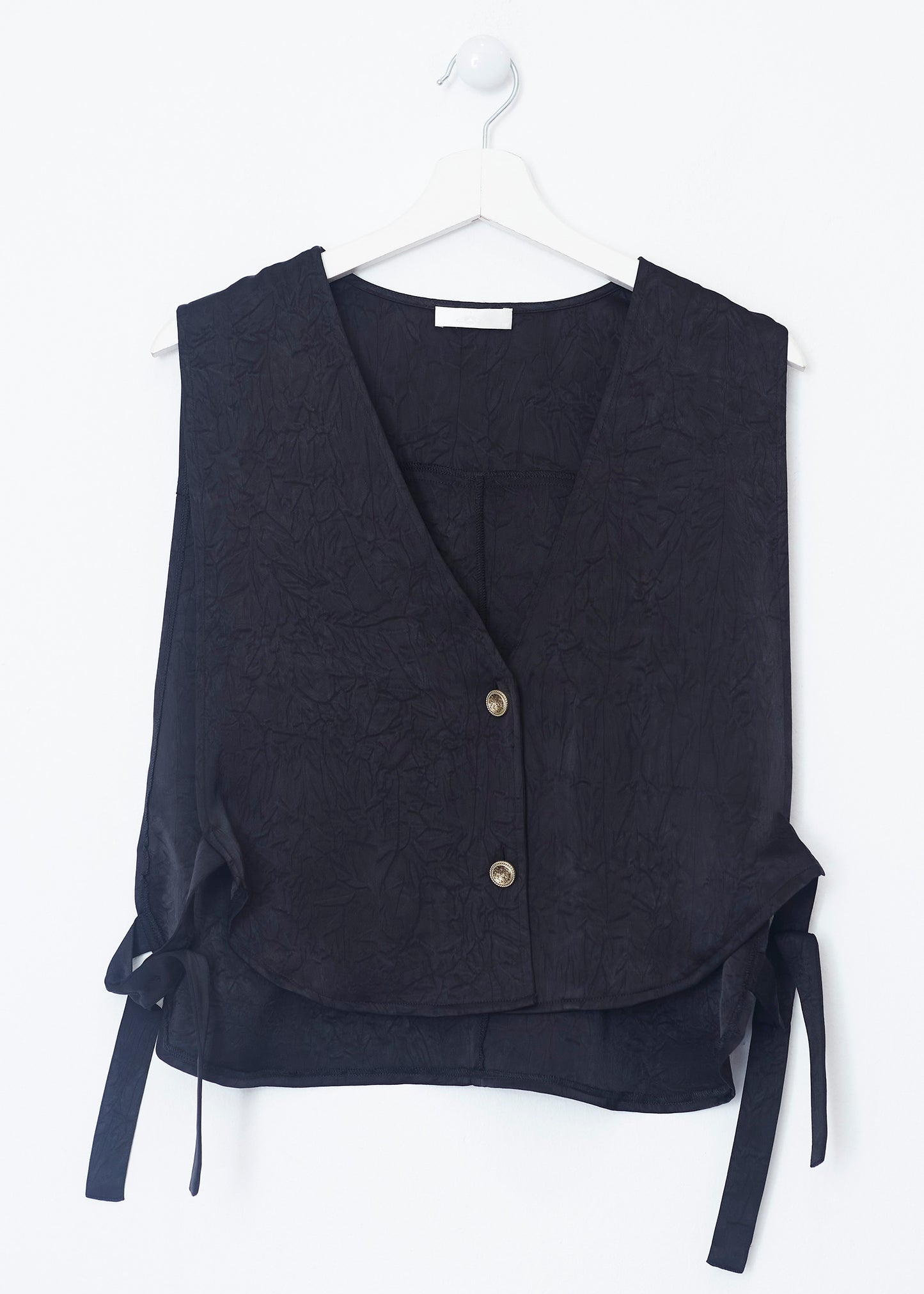 Satin vest