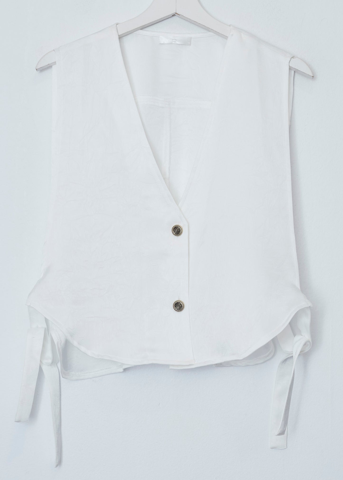 Satin vest