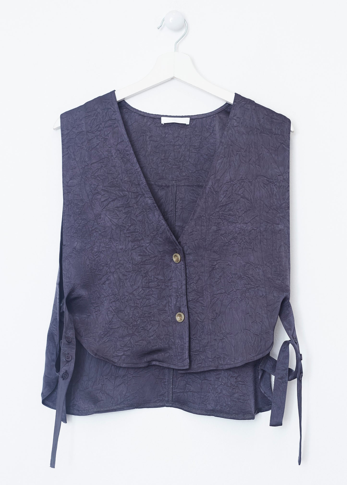 Satin vest