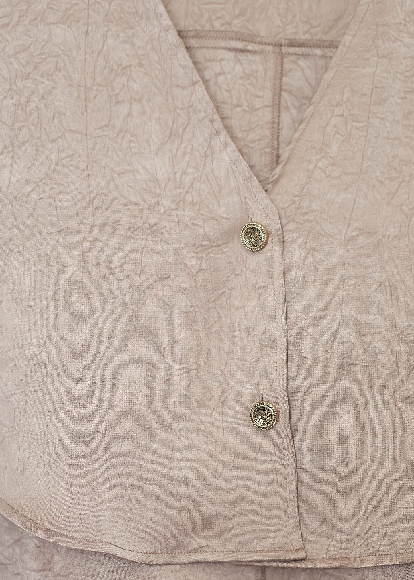 Satin vest