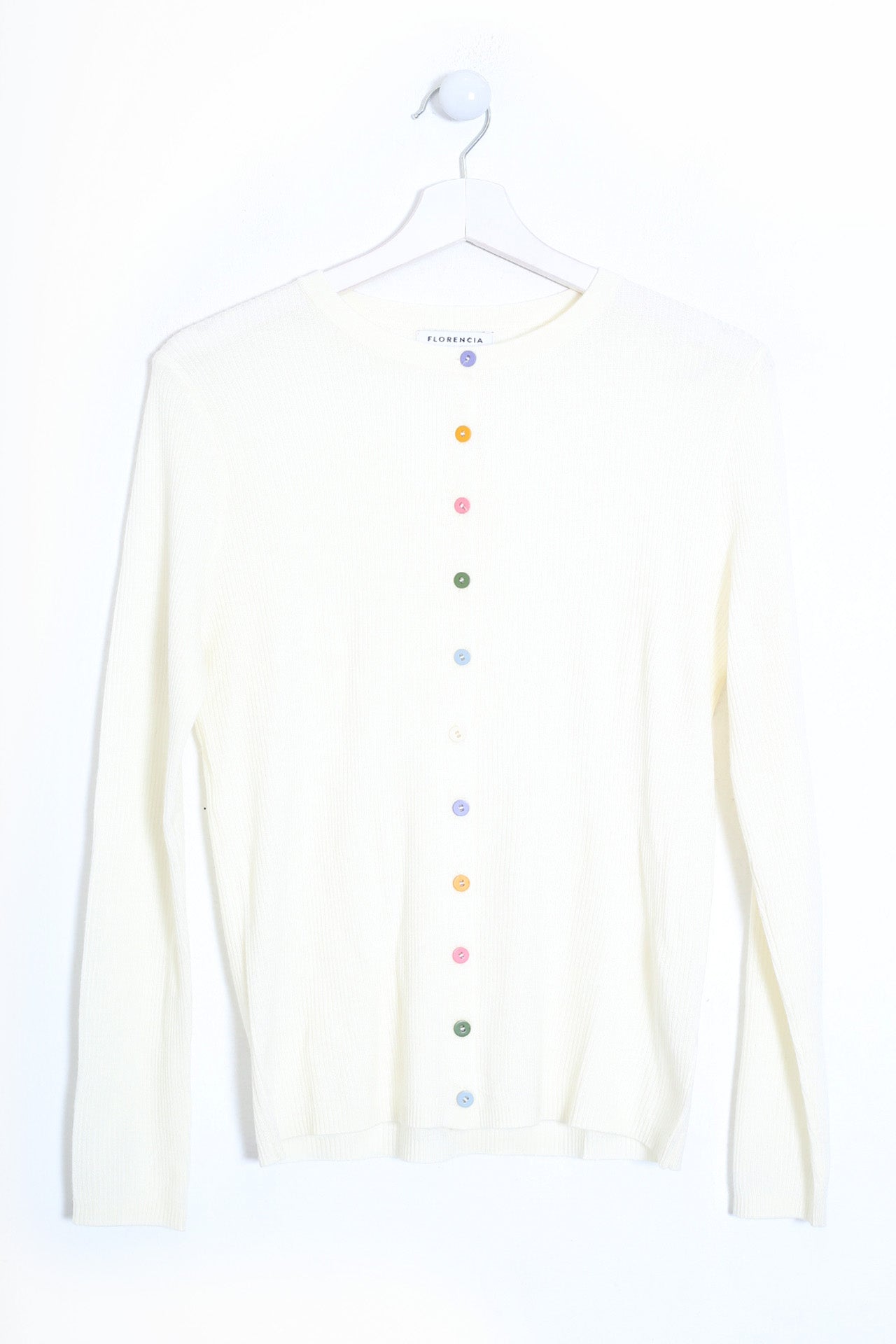 Cárdigan lana botones