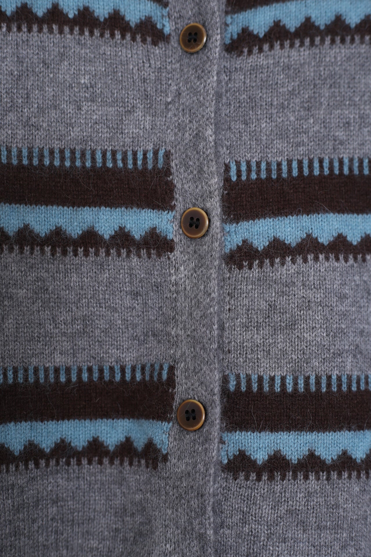 Cárdigan mohair rayas