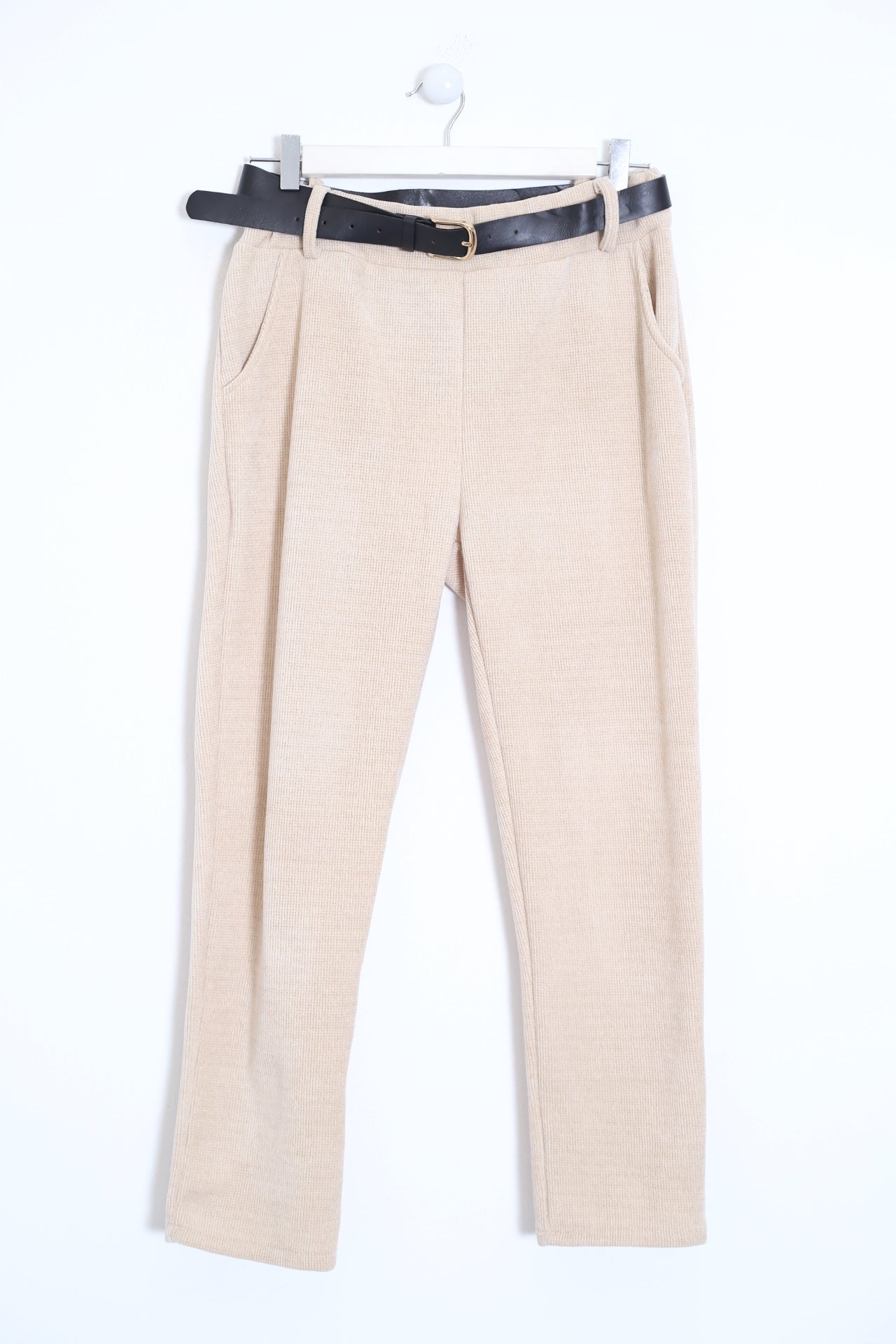 Pantalones micropana cinturón