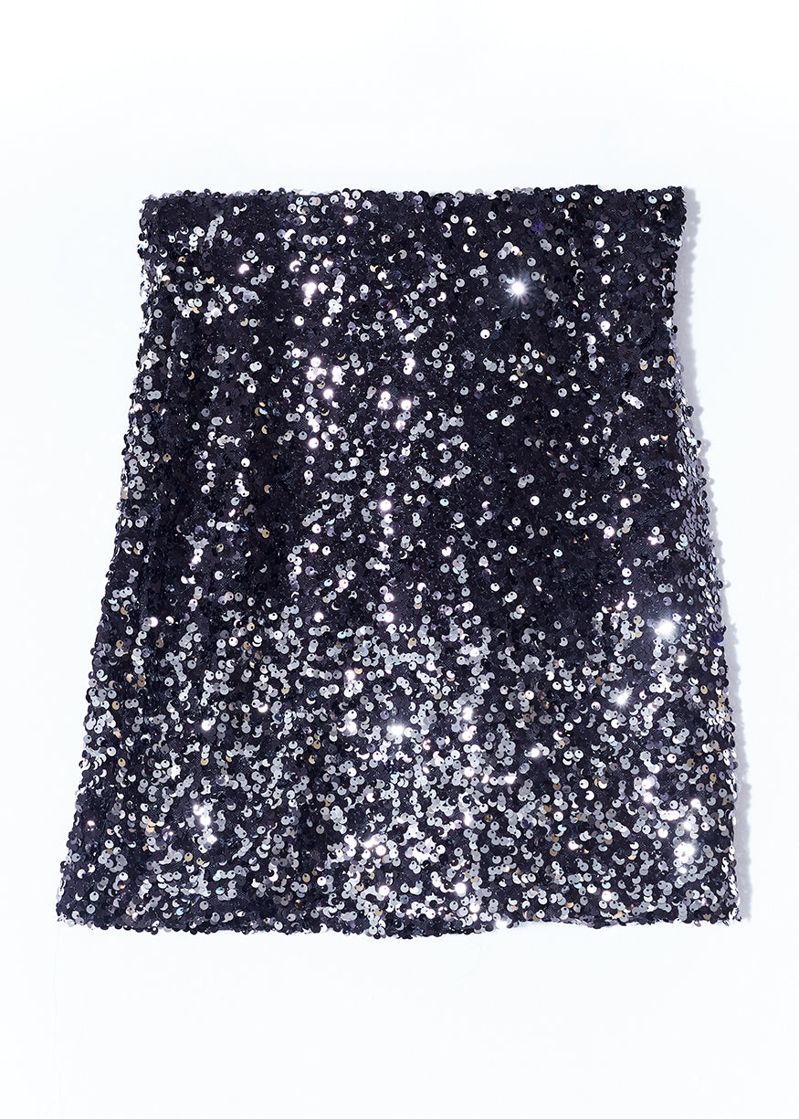 Short glitter skirt
